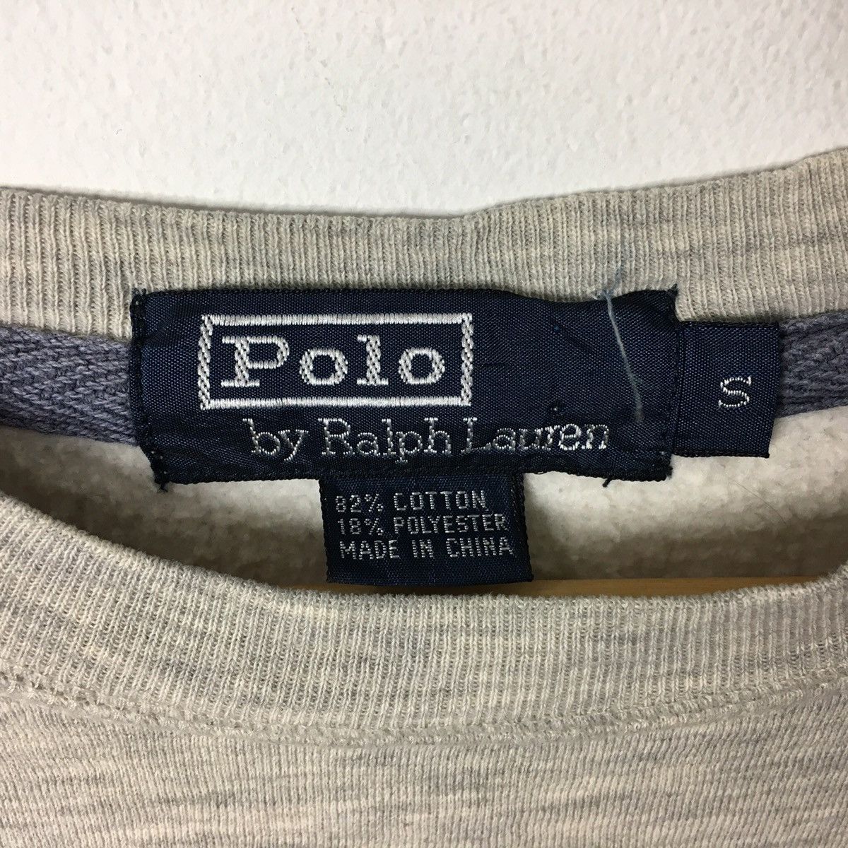 Polo Ralph Lauren POLO By RALPH LAUREN Small Pony Crewneck Sweatshirt Size US S / EU 44-46 / 1 - 3 Thumbnail