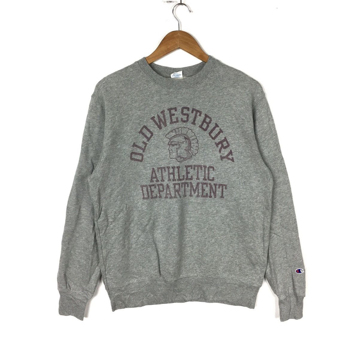 Champion CHAMPION OLD WESTBURY Athletic Department Grey Sweatshirt Size US L / EU 52-54 / 3 - 1 Thumbnail