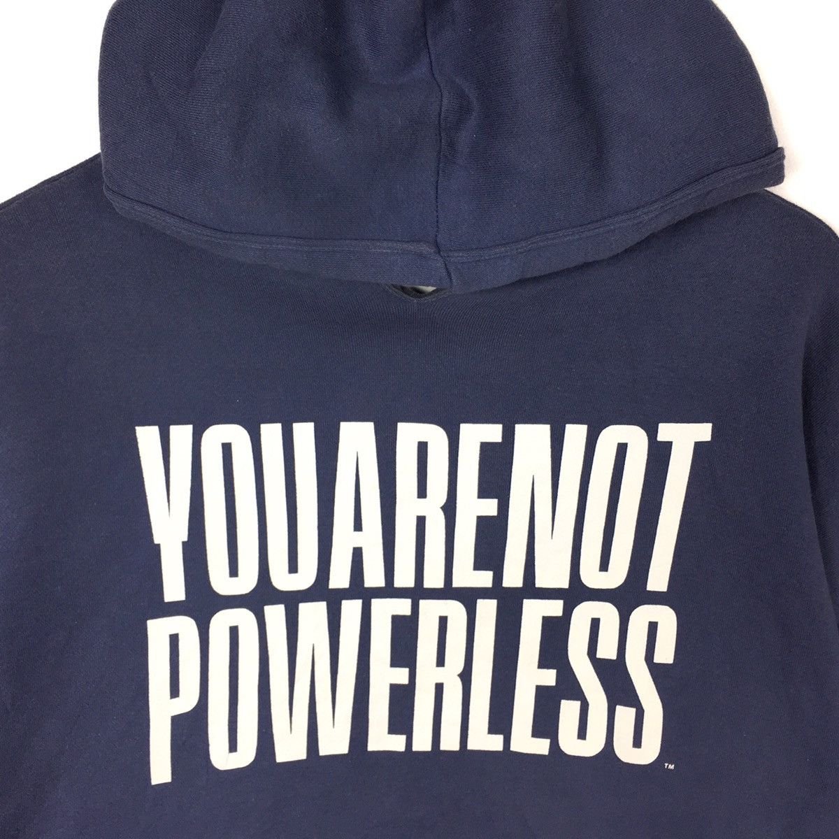 Swagger SWAGGER Japanese Brand You Are Not Powerless Blue Hoodie Size US L / EU 52-54 / 3 - 5 Thumbnail