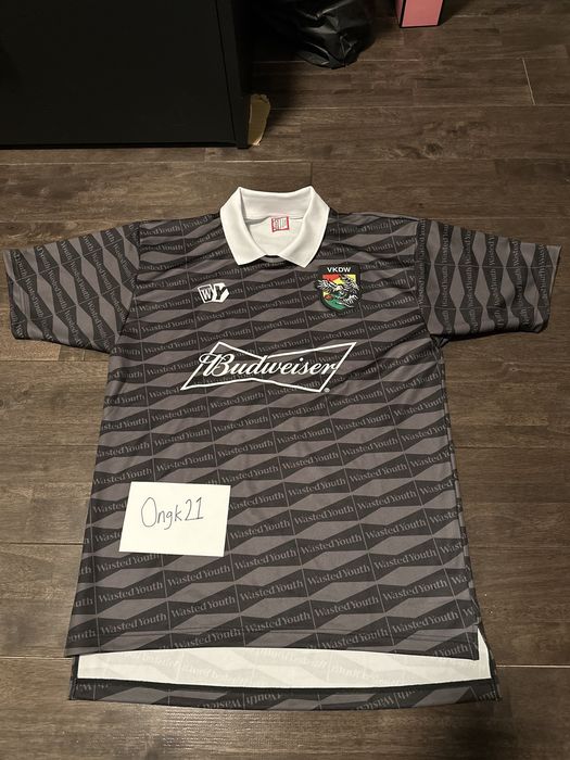 Japanese Brand Wasted Youth x Budweiser jersey | Grailed