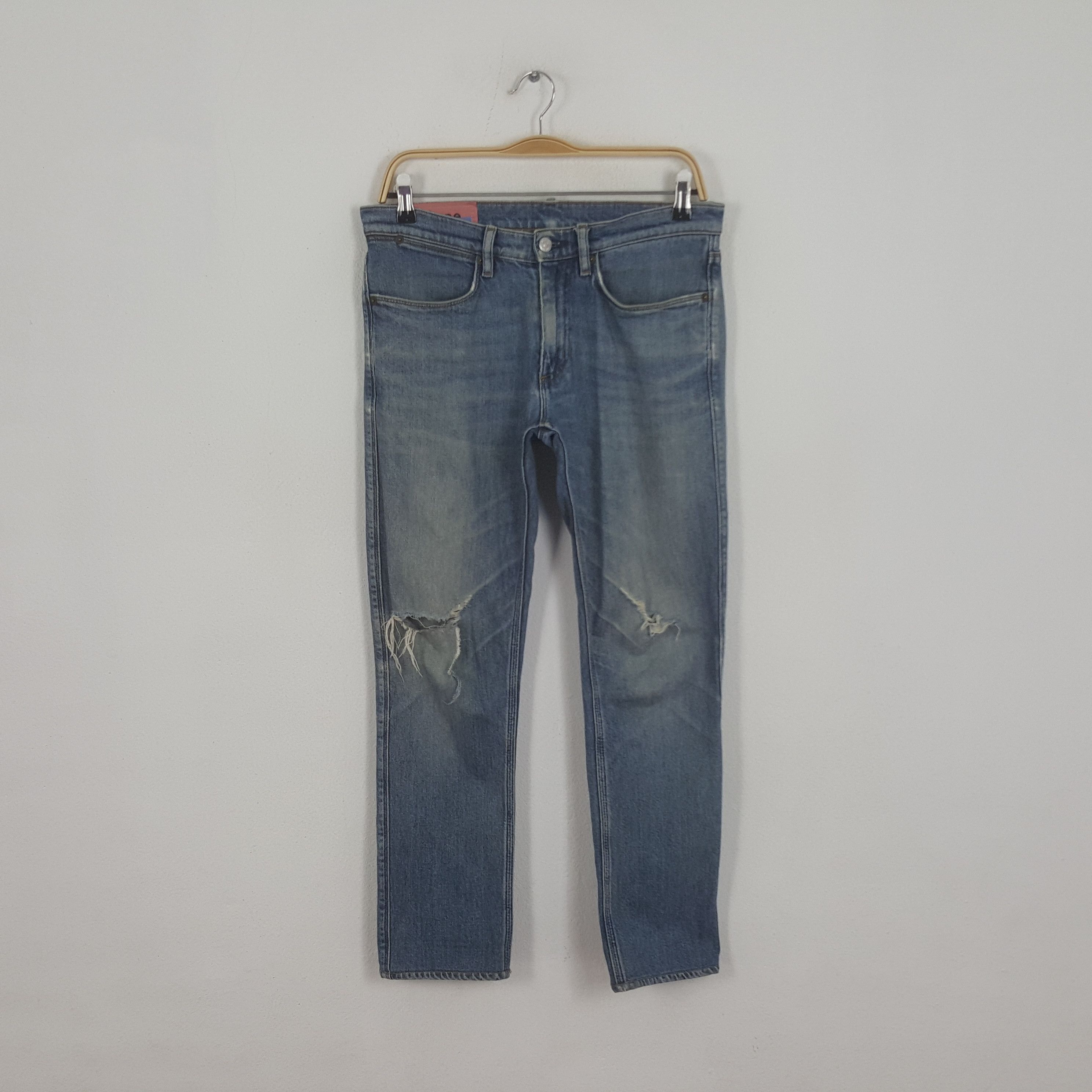 Acne Studios × Vintage Vintage Acne Studios Italian Brand Distressed Denim Jeans Size US 32 / EU 48 - 1 Thumbnail