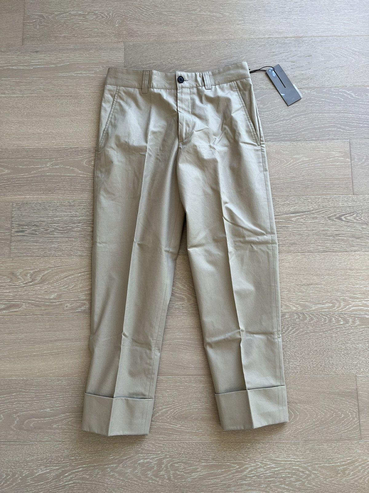 Dior DIOR M. Woven Pants cropped T44 $1200 Size US 28 / EU 44 - 2 Thumbnail