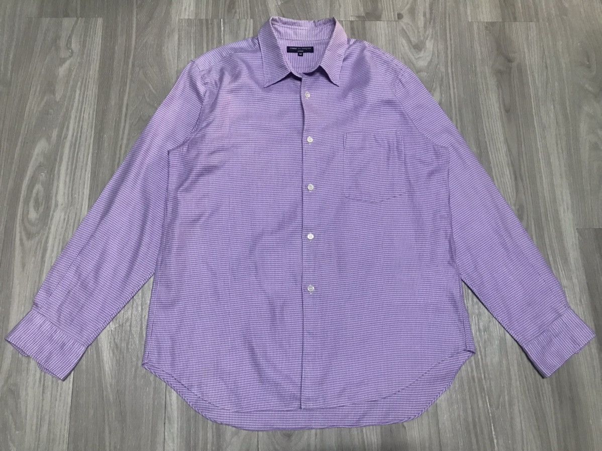 Comme des Garcons CDG HOMME - Purple Button Up Shirts Size US M / EU 48-50 / 2 - 8 Thumbnail