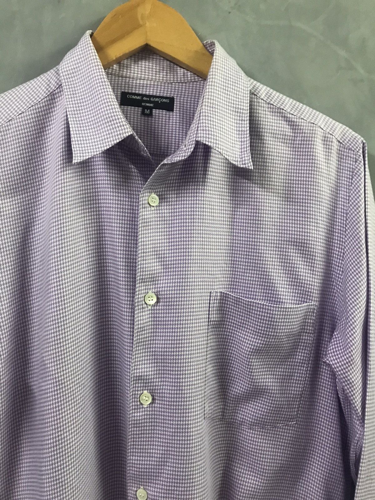 Comme des Garcons CDG HOMME - Purple Button Up Shirts Size US M / EU 48-50 / 2 - 2 Thumbnail