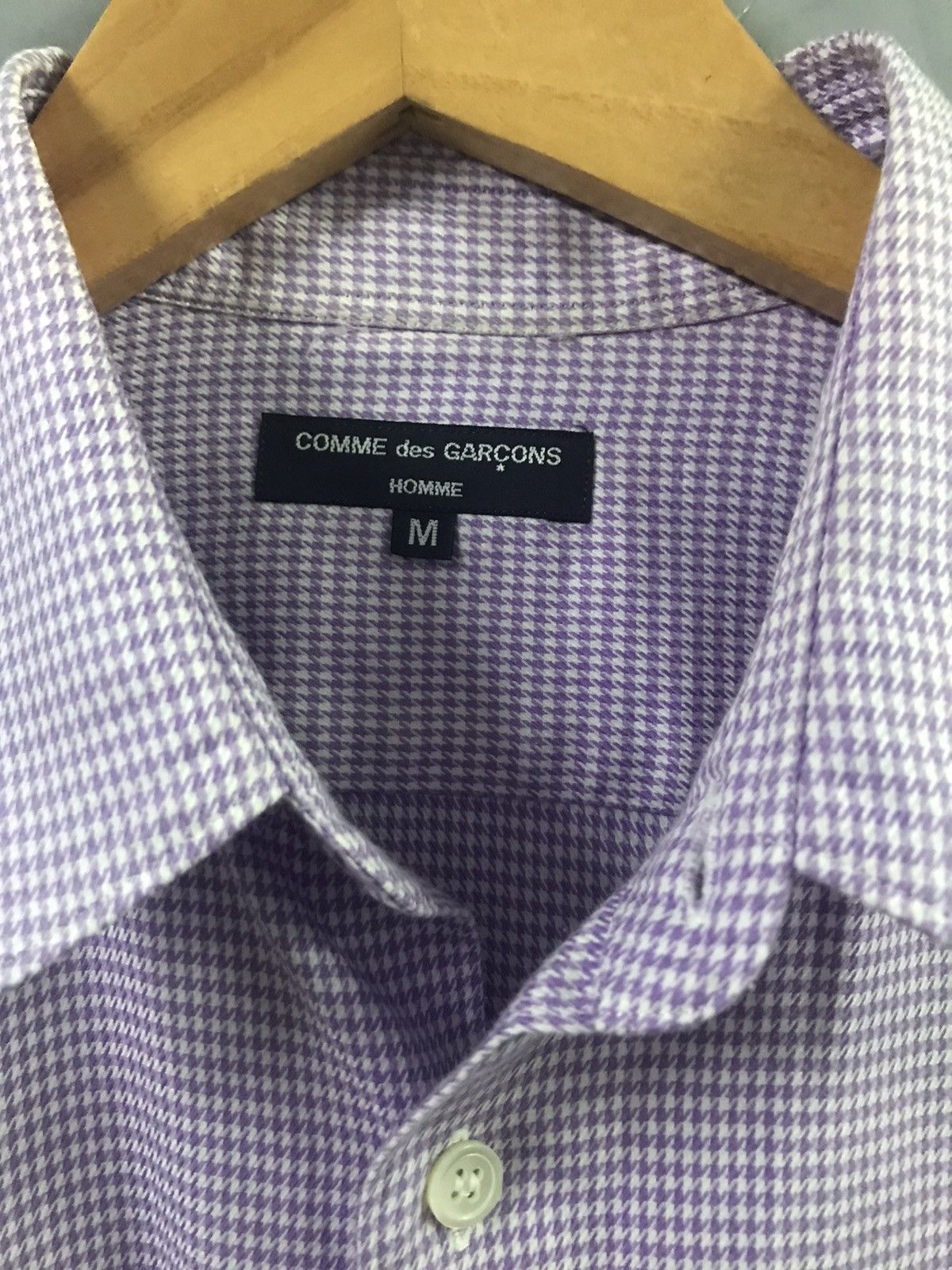 Comme des Garcons CDG HOMME - Purple Button Up Shirts Size US M / EU 48-50 / 2 - 4 Thumbnail