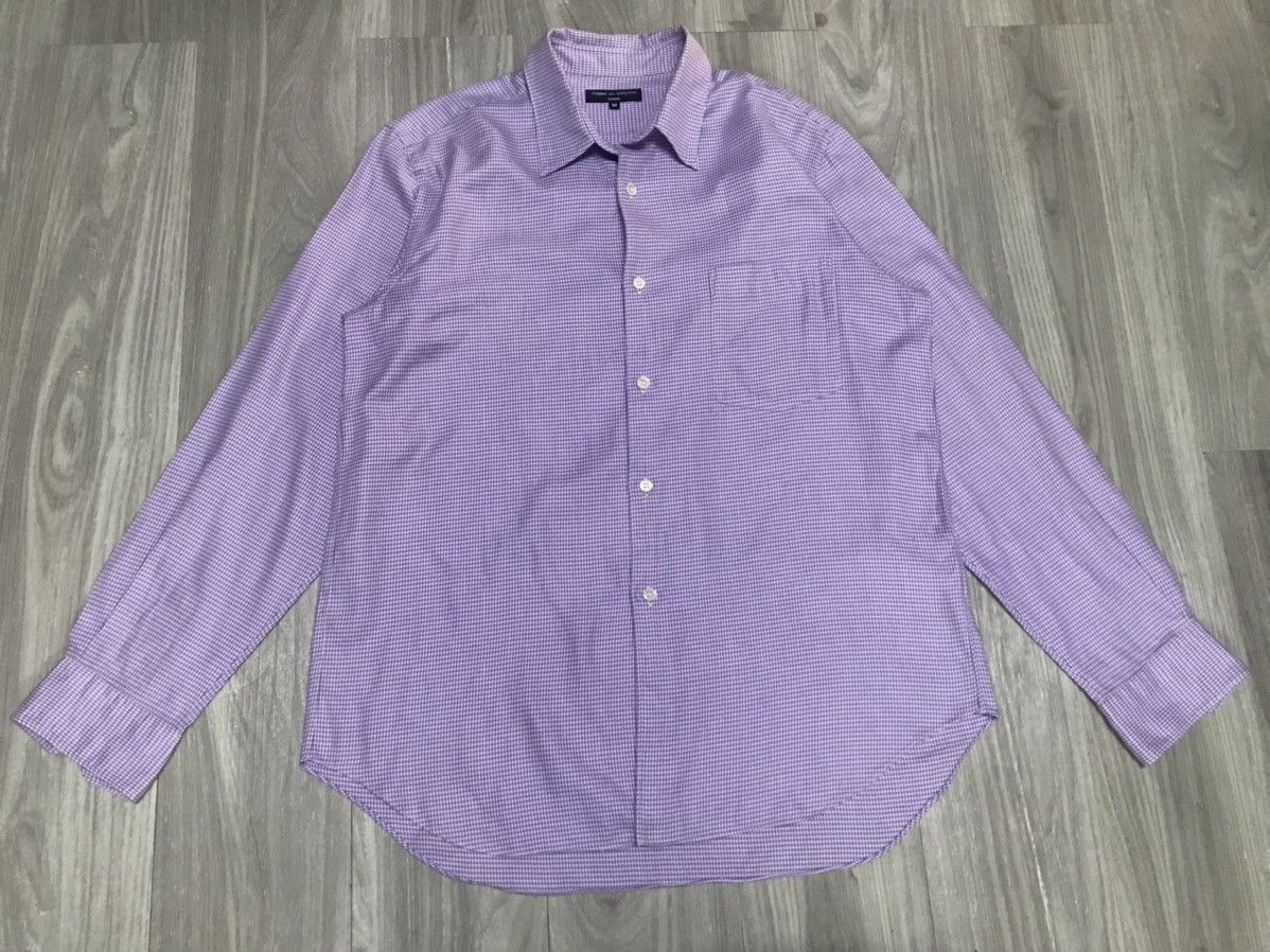Comme des Garcons CDG HOMME - Purple Button Up Shirts Size US M / EU 48-50 / 2 - 6 Thumbnail