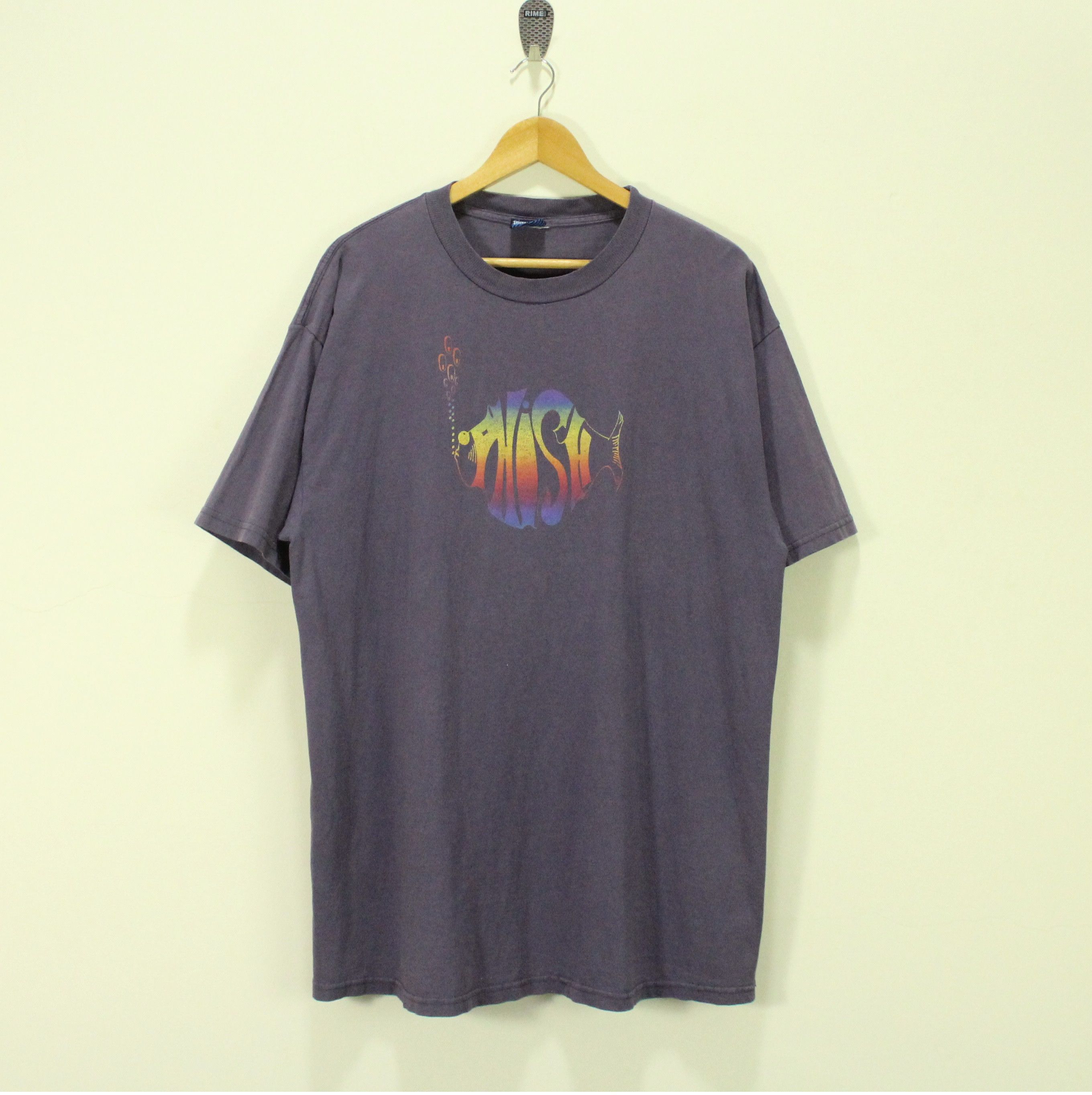 image of Band Tees x Vintage Phish T Shirt Faded, Men's (Size XL)