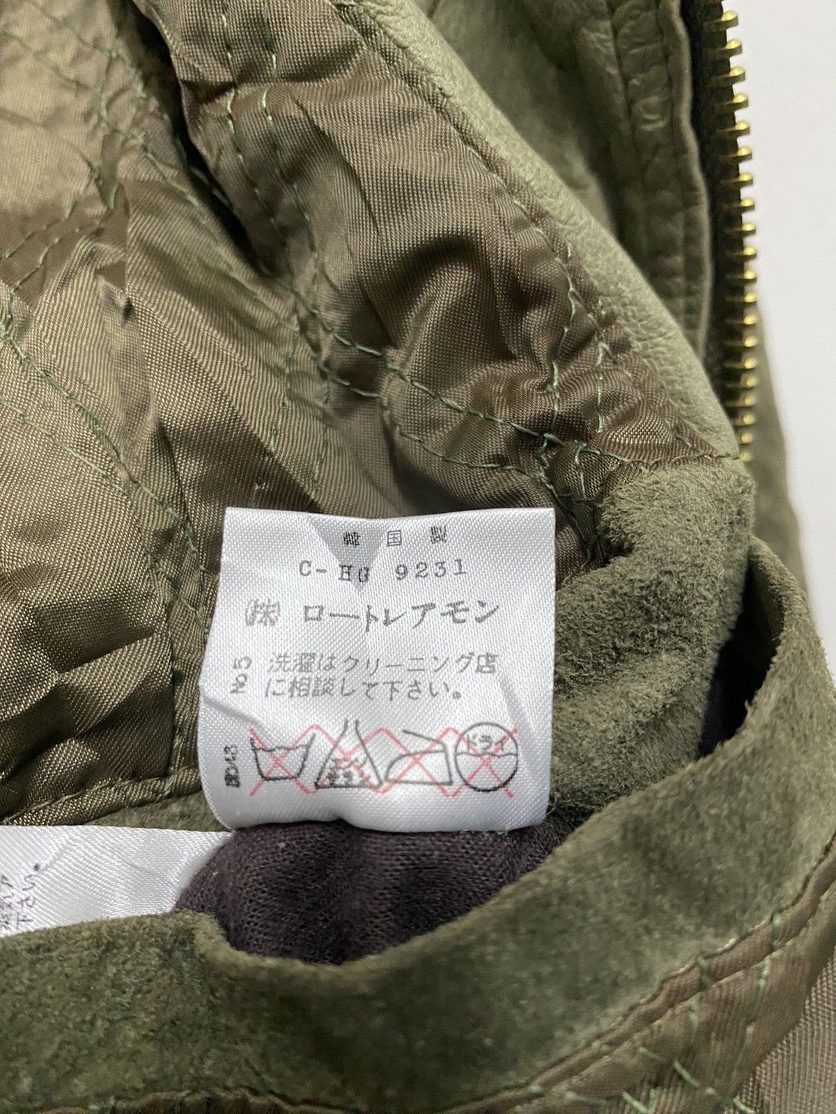 Japanese Brand Vintage LAUTREAMONT Leather bomber jackets Size US M / EU 48-50 / 2 - 7 Thumbnail