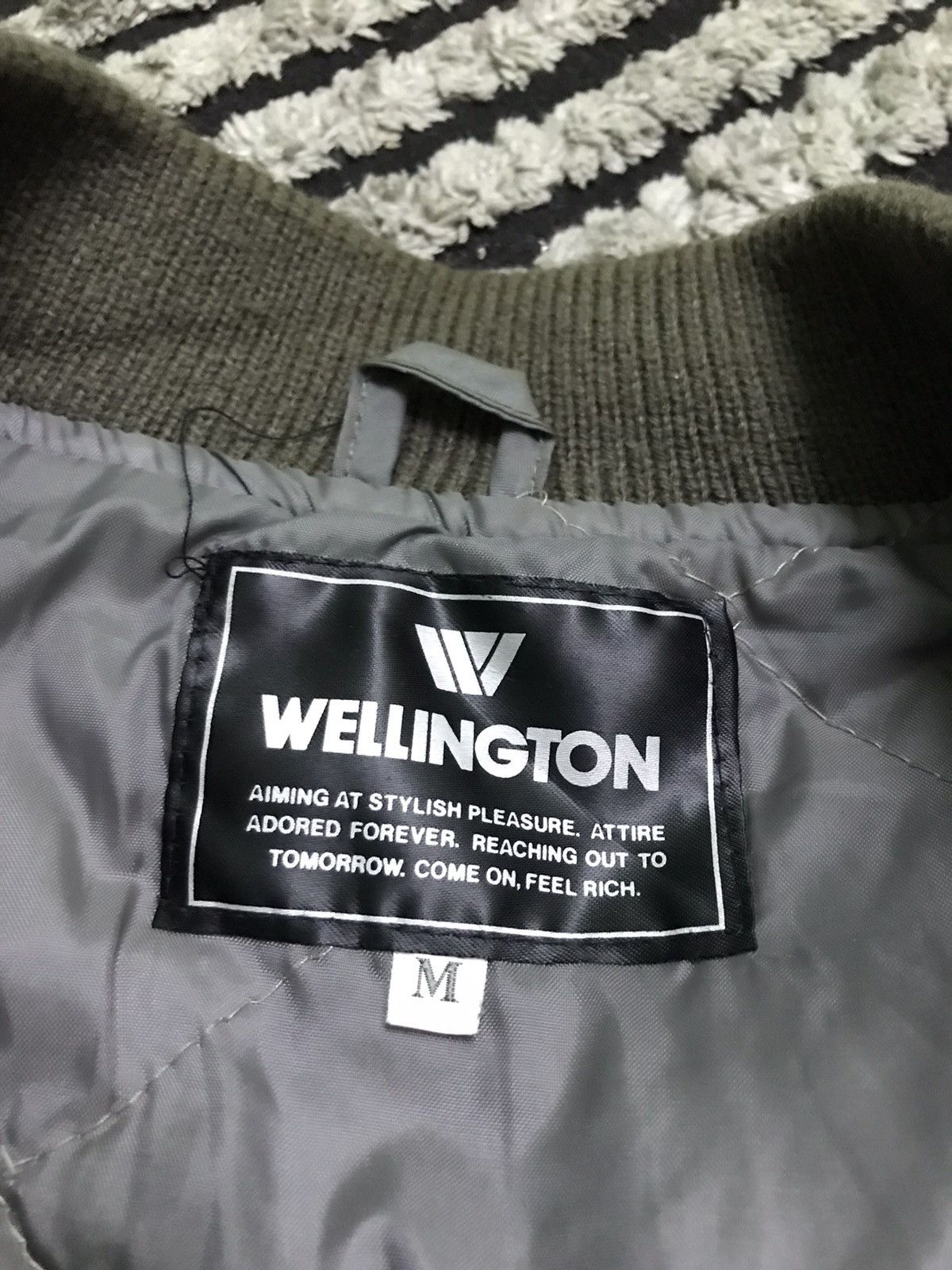 Vintage Wellington wool varsity jacket Size US M / EU 48-50 / 2 - 3 Thumbnail