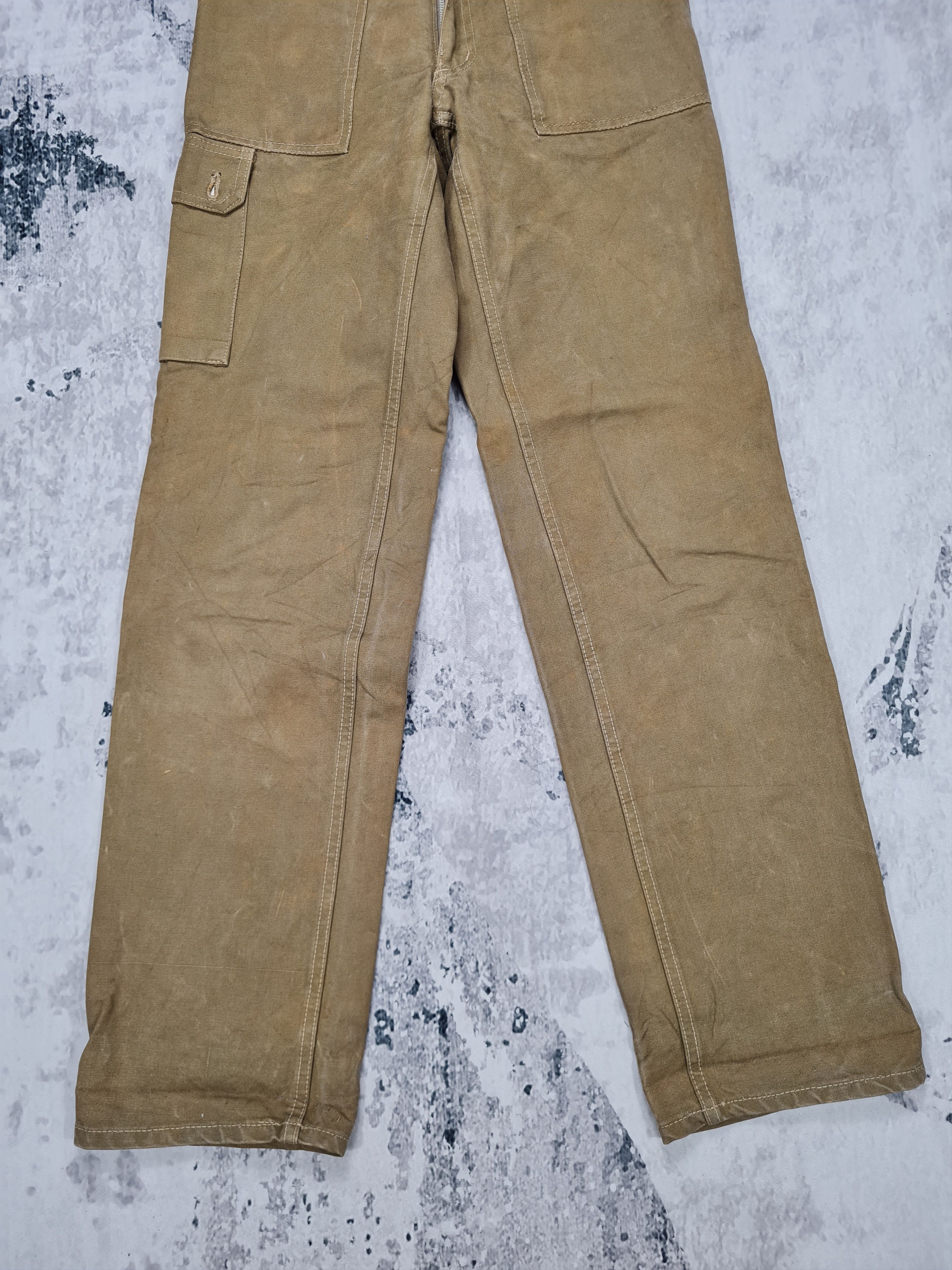 Japanese Brand BASSETT WALKER Workwear Heavy Military Cargo 27x32.5 JB0040 Size US 27 - 3 Thumbnail