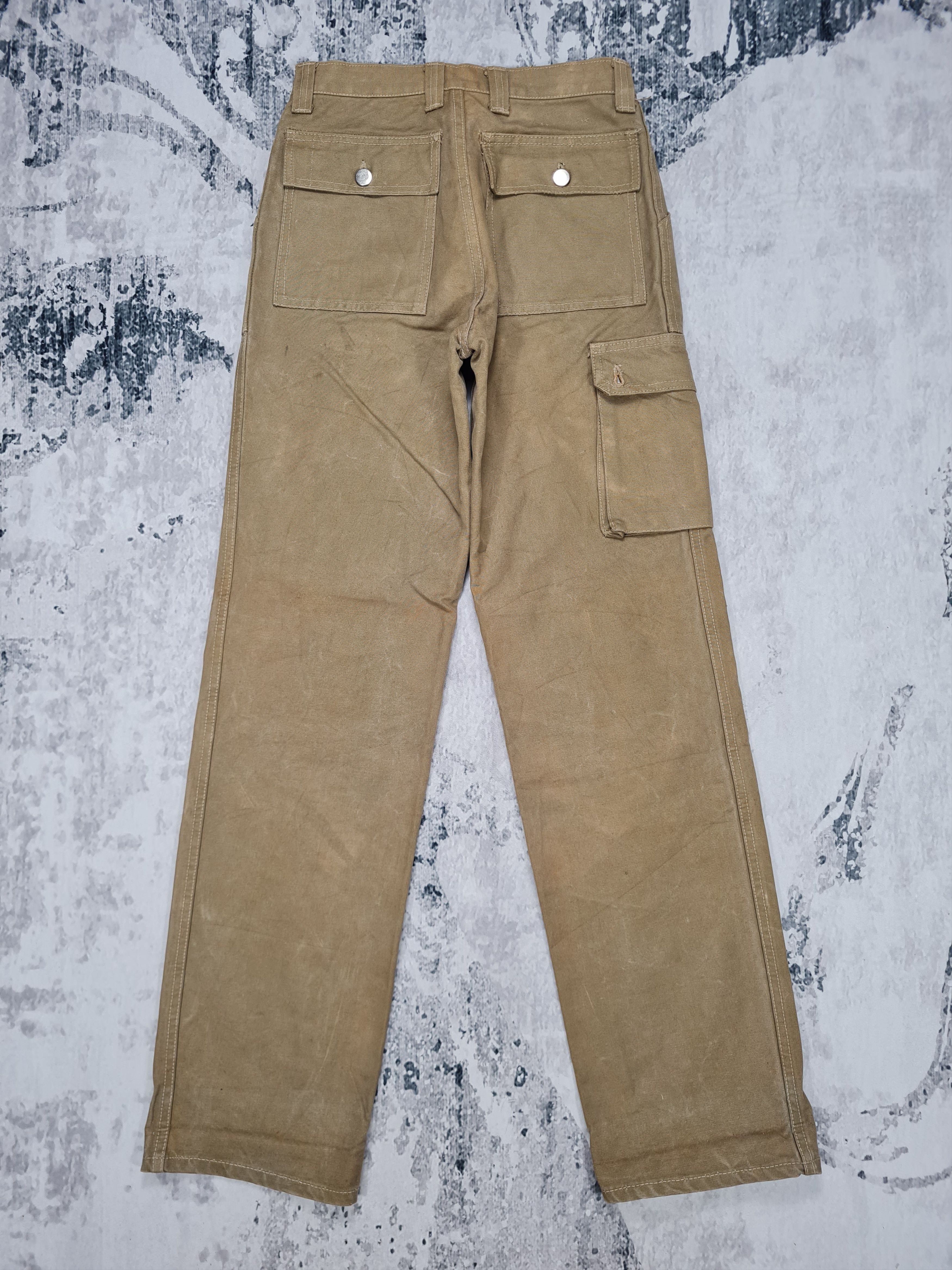 Japanese Brand BASSETT WALKER Workwear Heavy Military Cargo 27x32.5 JB0040 Size US 27 - 1 Thumbnail