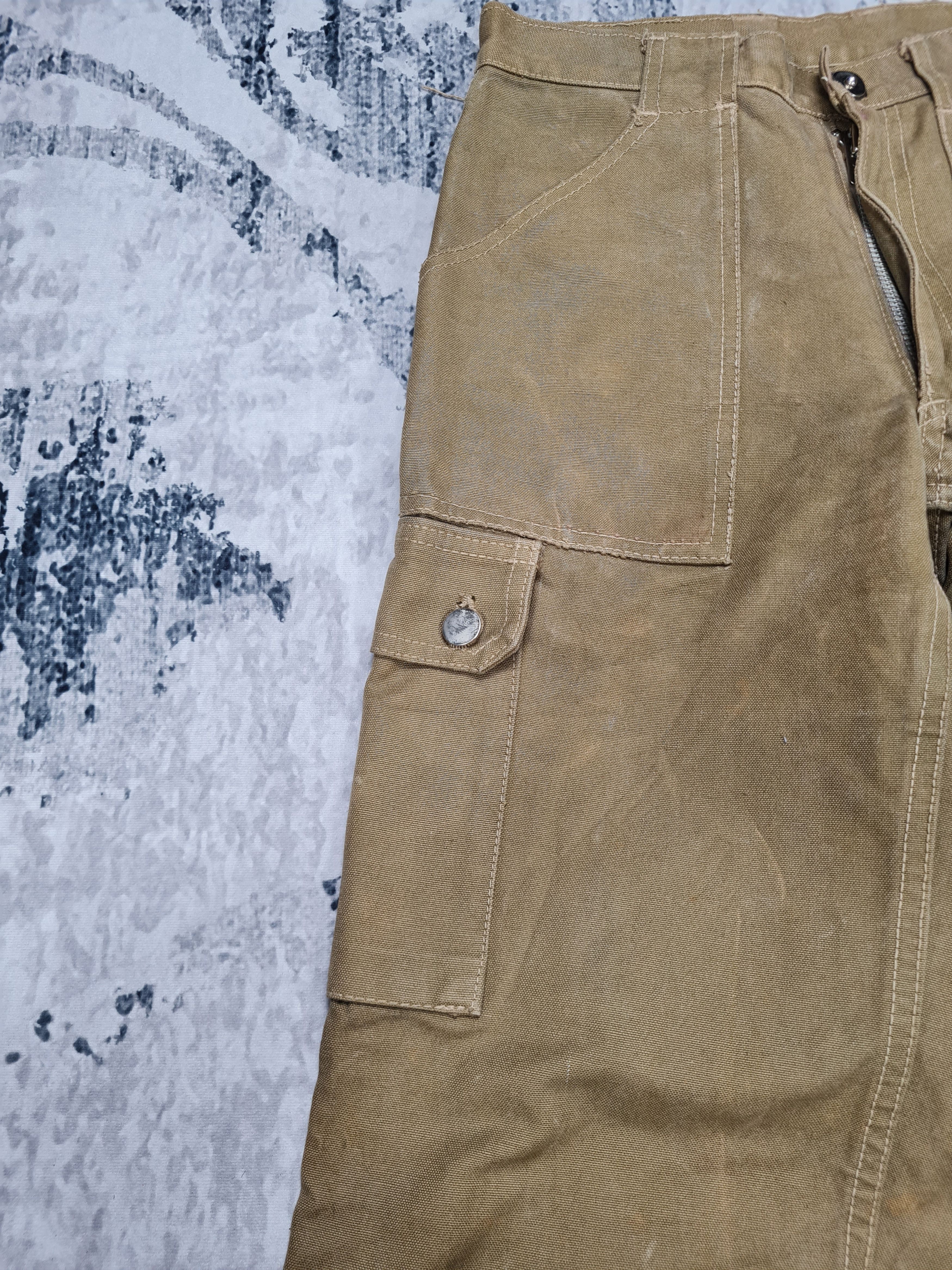 Japanese Brand BASSETT WALKER Workwear Heavy Military Cargo 27x32.5 JB0040 Size US 27 - 5 Thumbnail