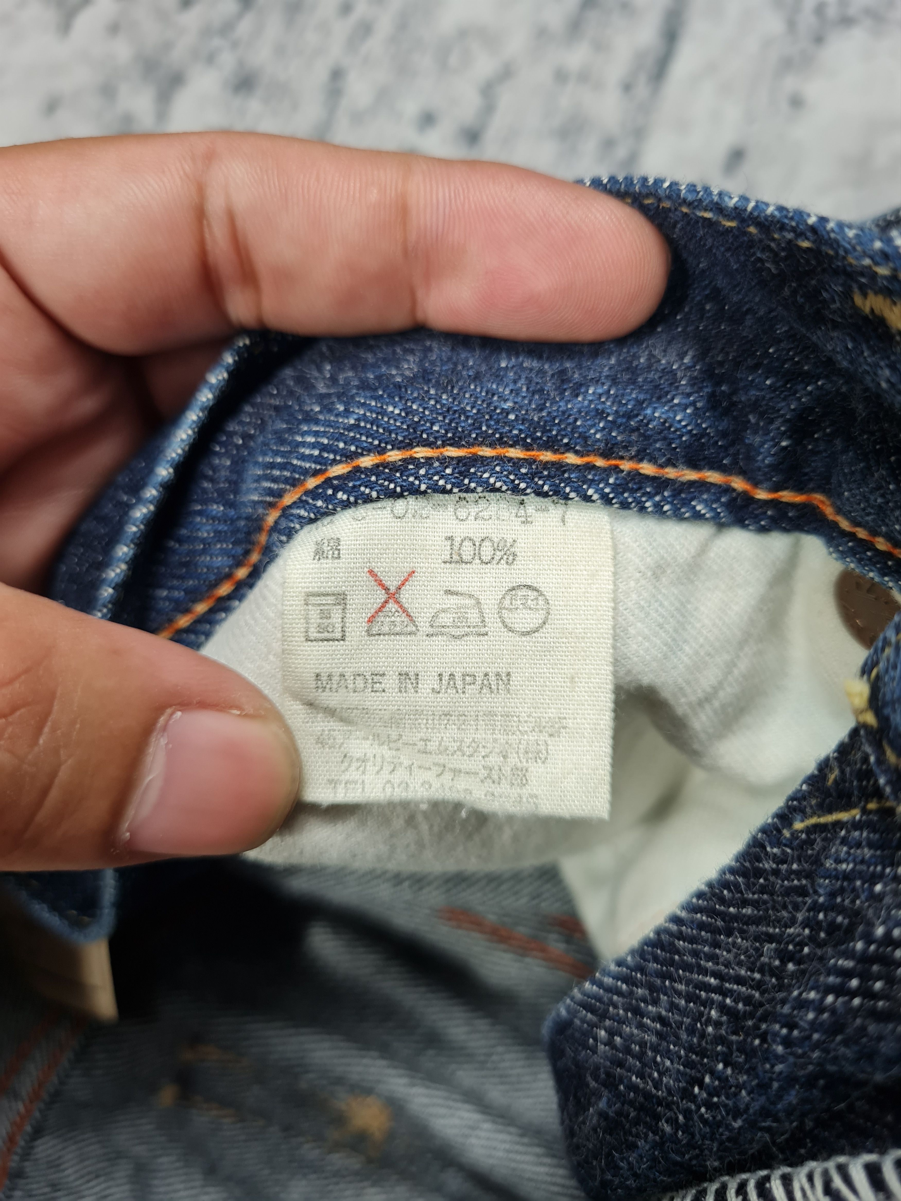 45rpm 45RPM Dark Blue Japanese Premium Denim Jeans 28x31.5 JB0007 Size US 28 / EU 44 - 9 Thumbnail