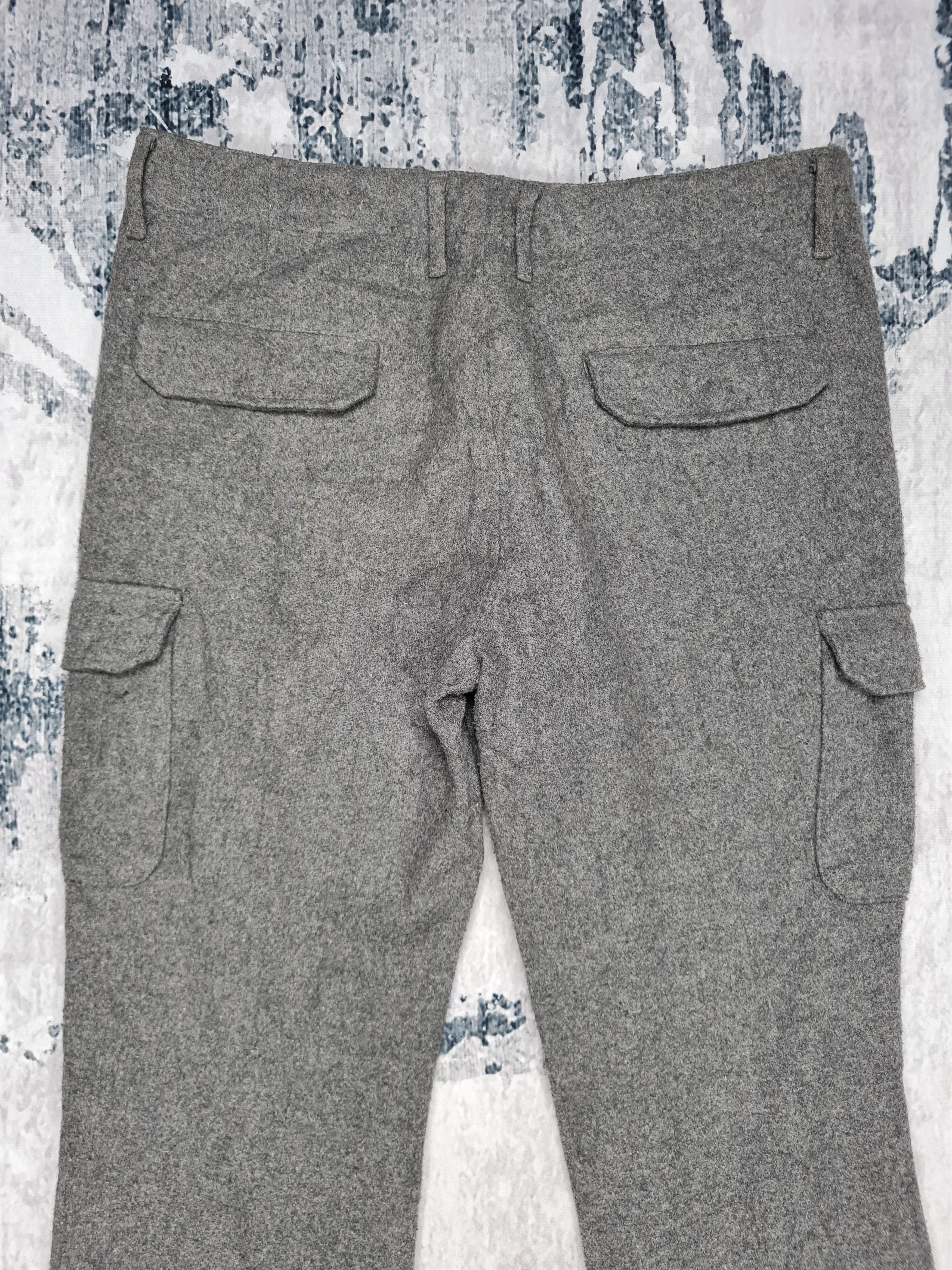 Japanese Brand Japanese Brand Wool Cargo Tactical Pants 35x32.5 JB0049 Size US 35 - 8 Thumbnail