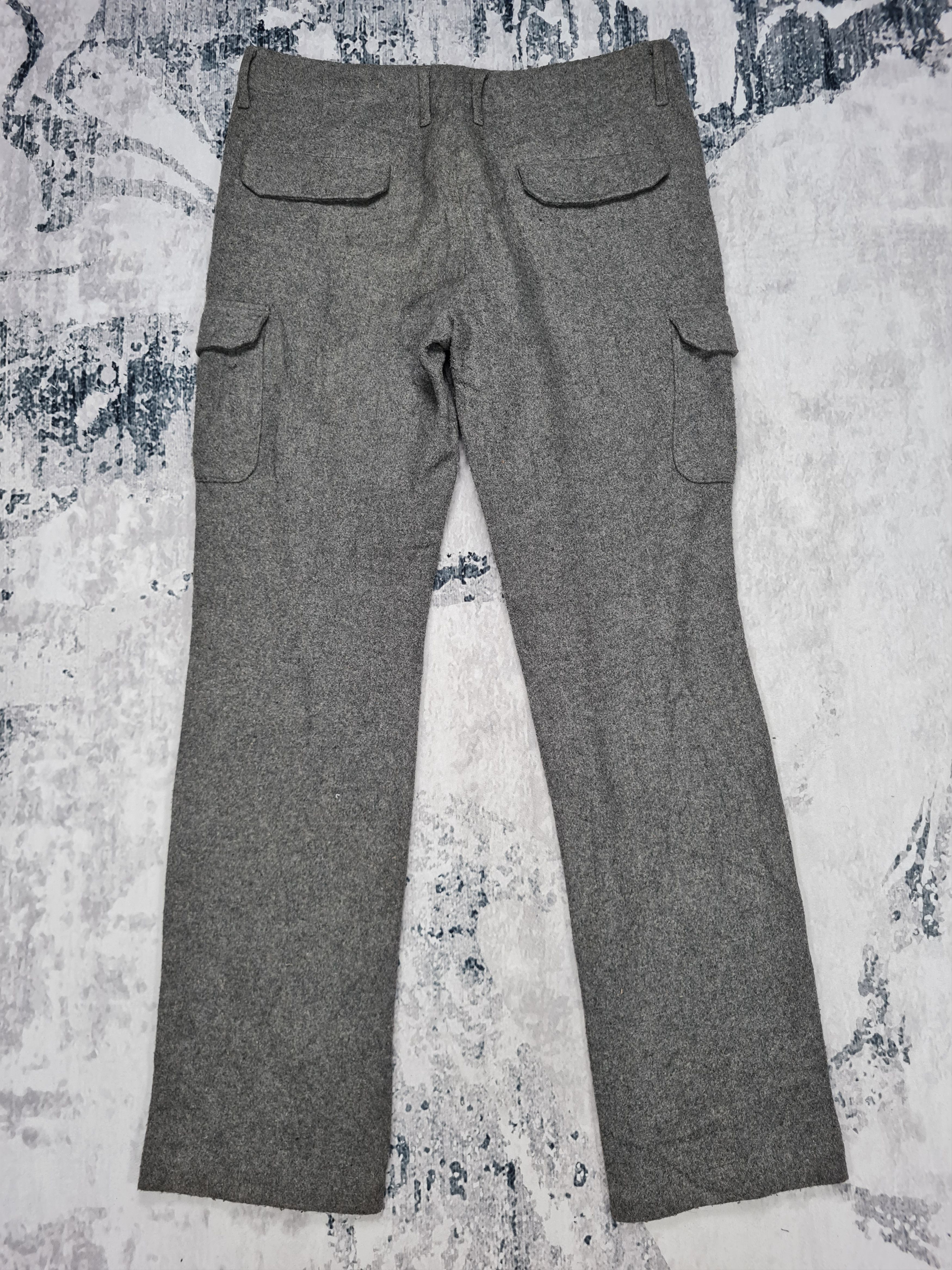 Japanese Brand Japanese Brand Wool Cargo Tactical Pants 35x32.5 JB0049 Size US 35 - 7 Thumbnail