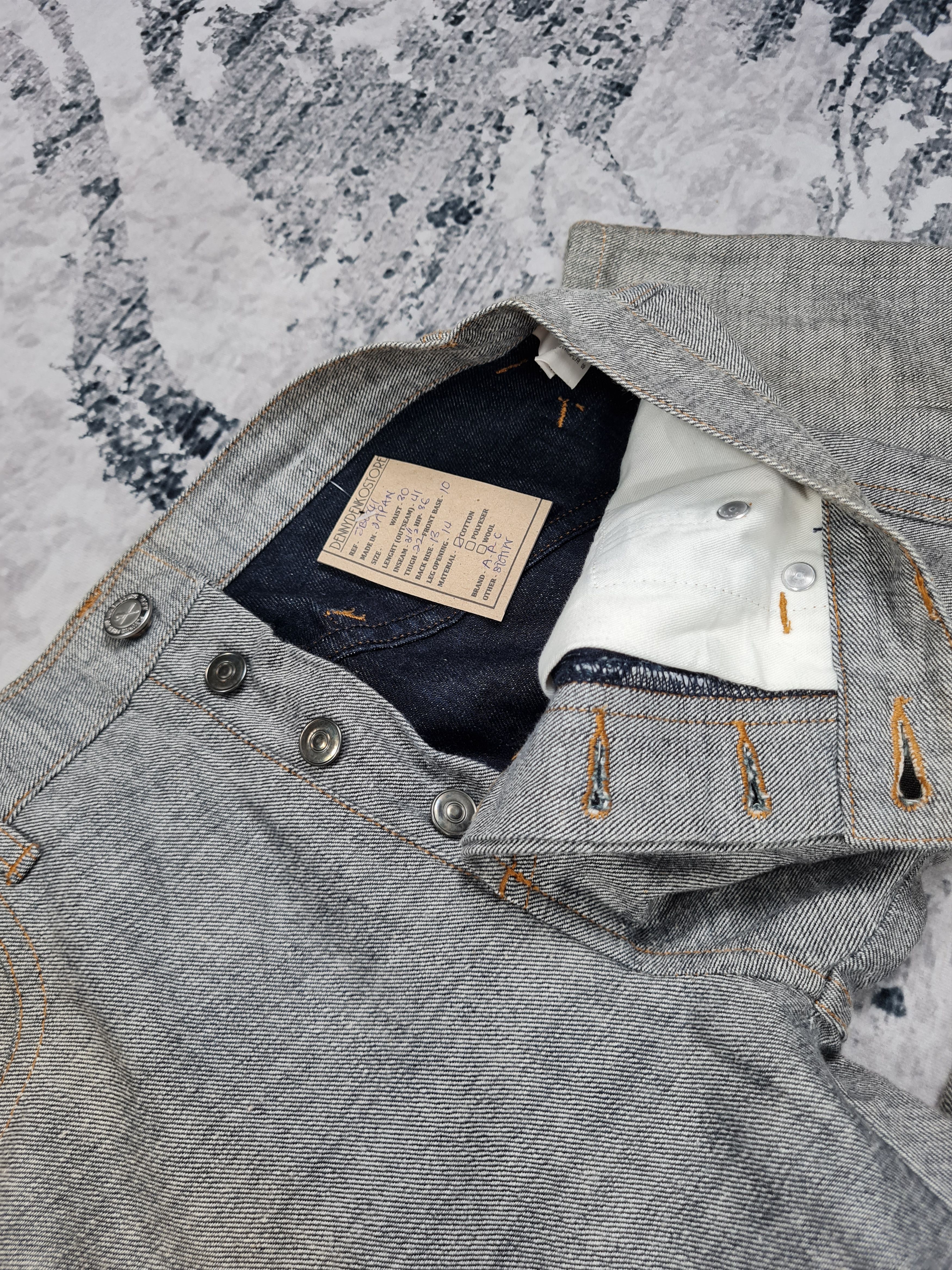A.P.C. A.P.C. Straight Cut Rusty Gray Jeans 30x31.5 JB0041 Size US 30 / EU 46 - 11 Thumbnail
