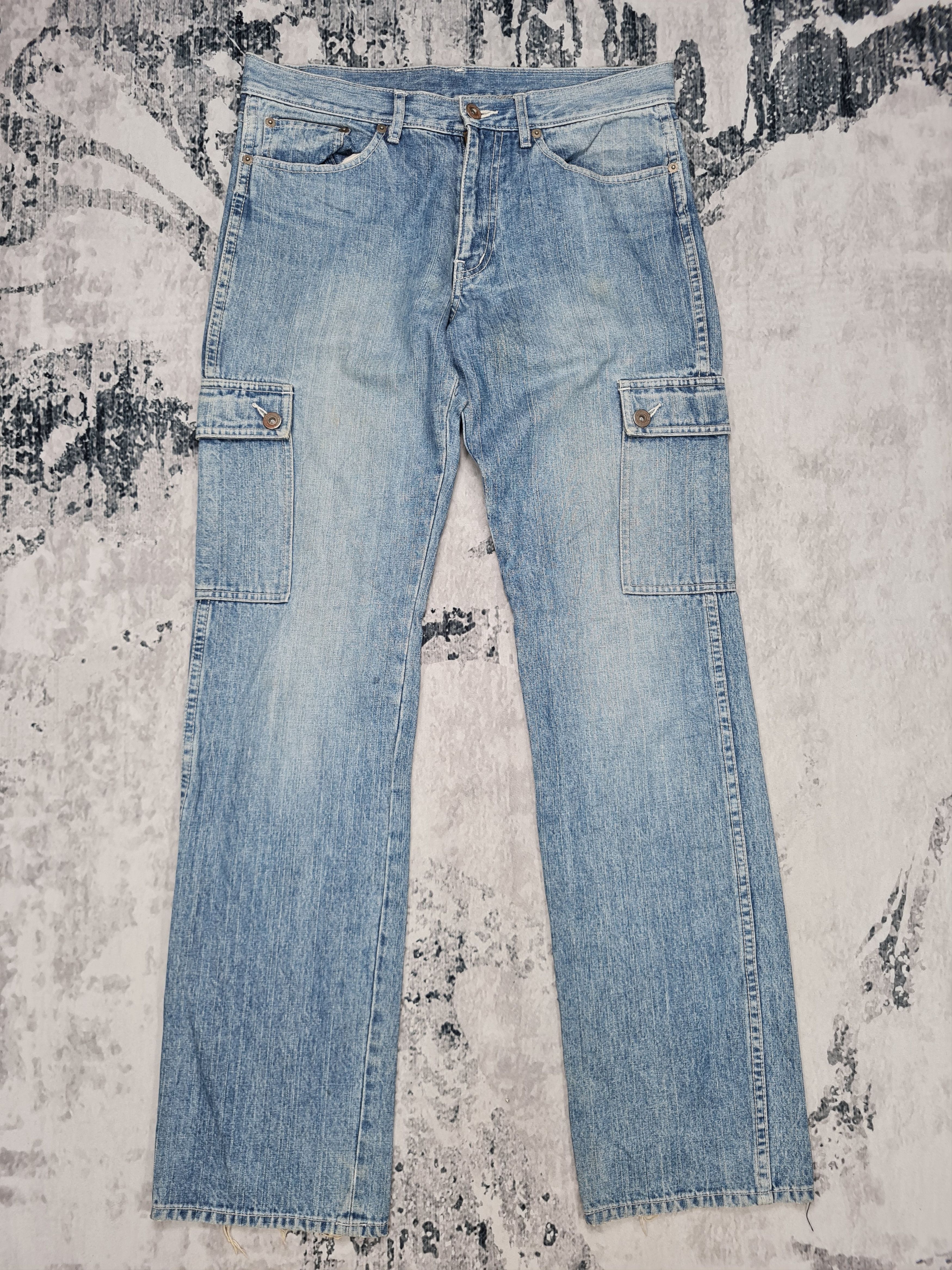 Japanese Brand ABX Japanese Brand Cargo Tactical Jeans Denim 32x33 JB0048 Size US 32 / EU 48 - 1 Thumbnail