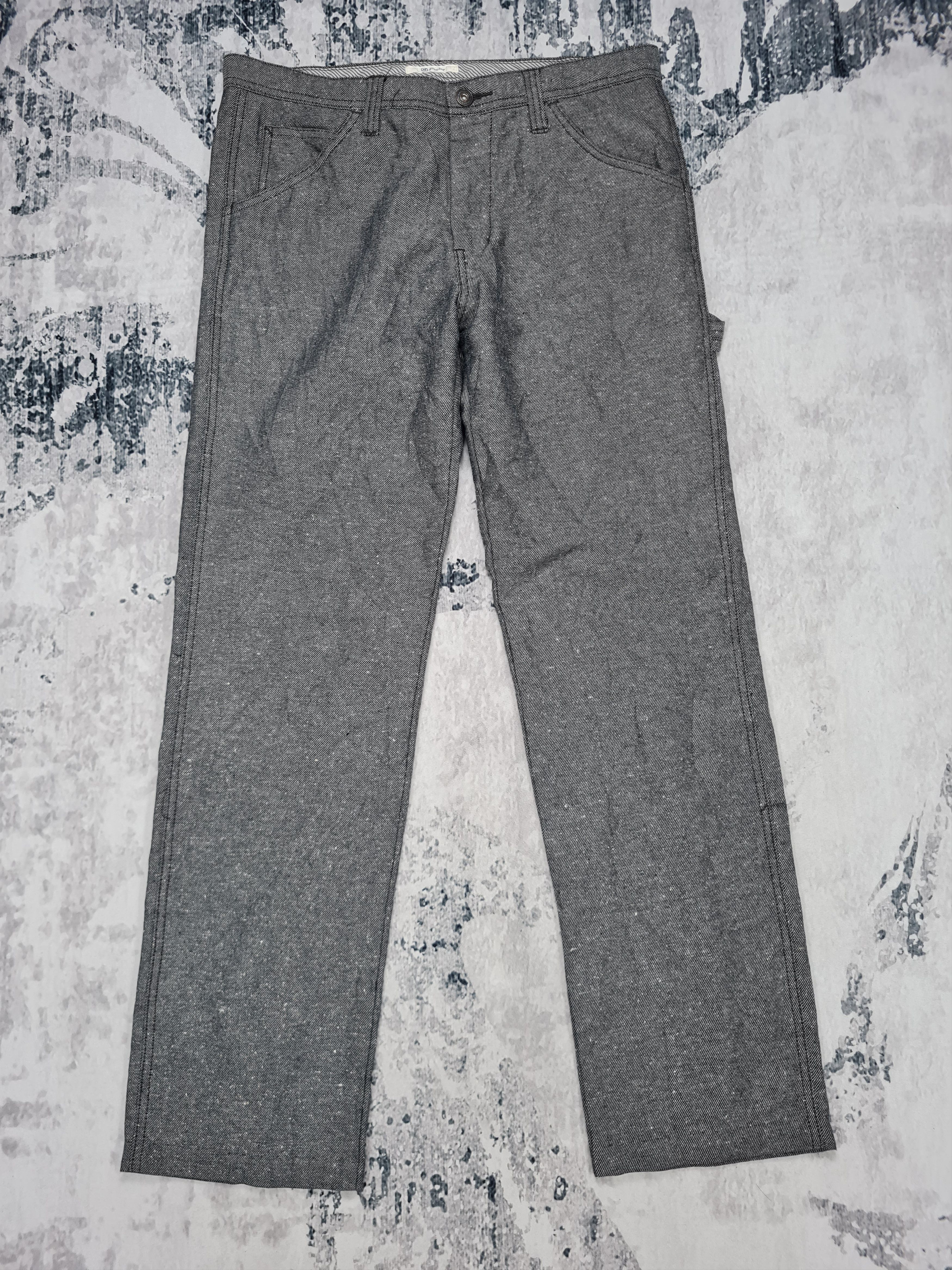 Japanese Brand GOOD DAY Workwear Workers Design Pants 34x31 JB0062 Size US 34 / EU 50 - 2 Thumbnail