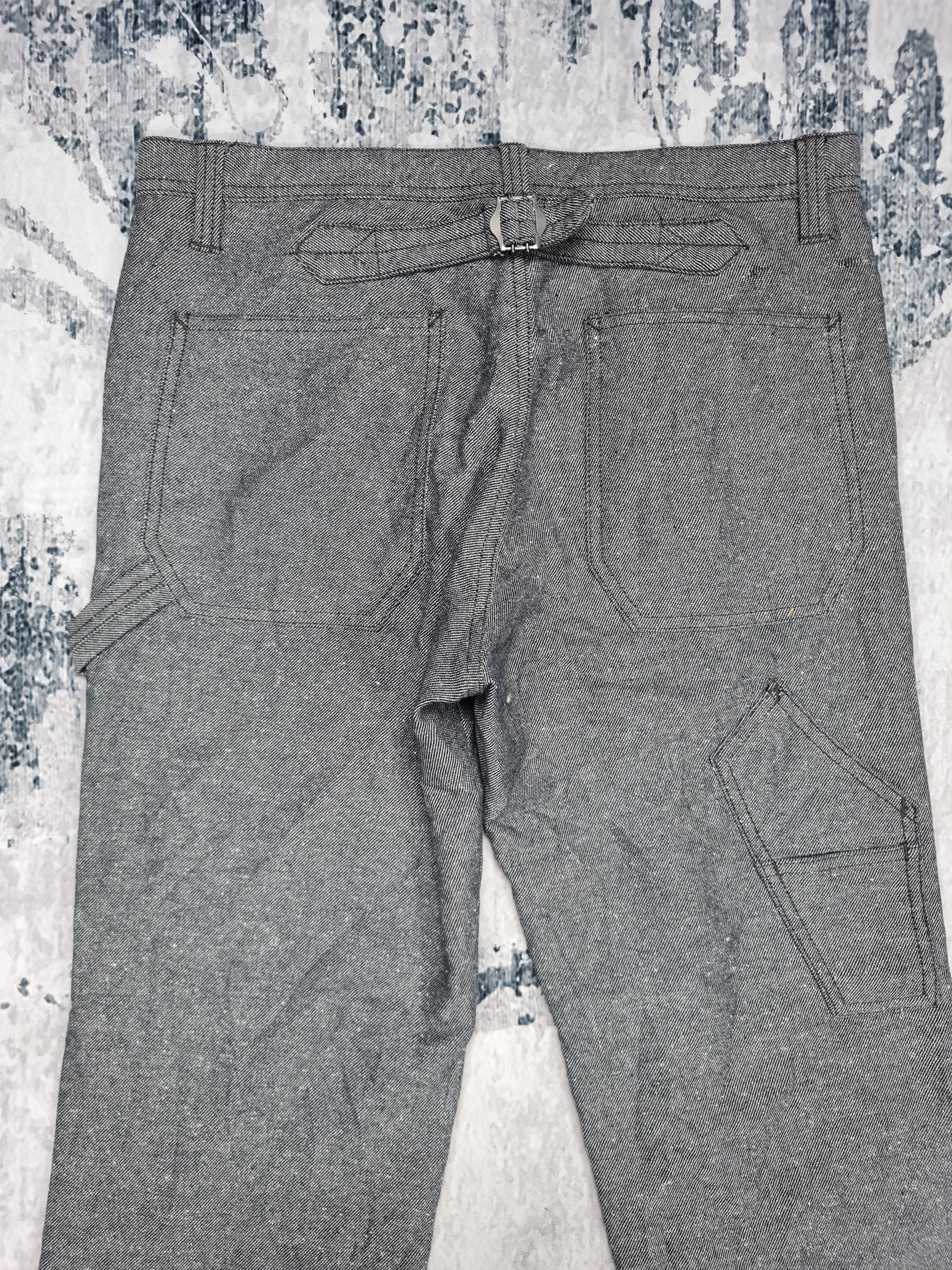 Japanese Brand GOOD DAY Workwear Workers Design Pants 34x31 JB0062 Size US 34 / EU 50 - 6 Thumbnail