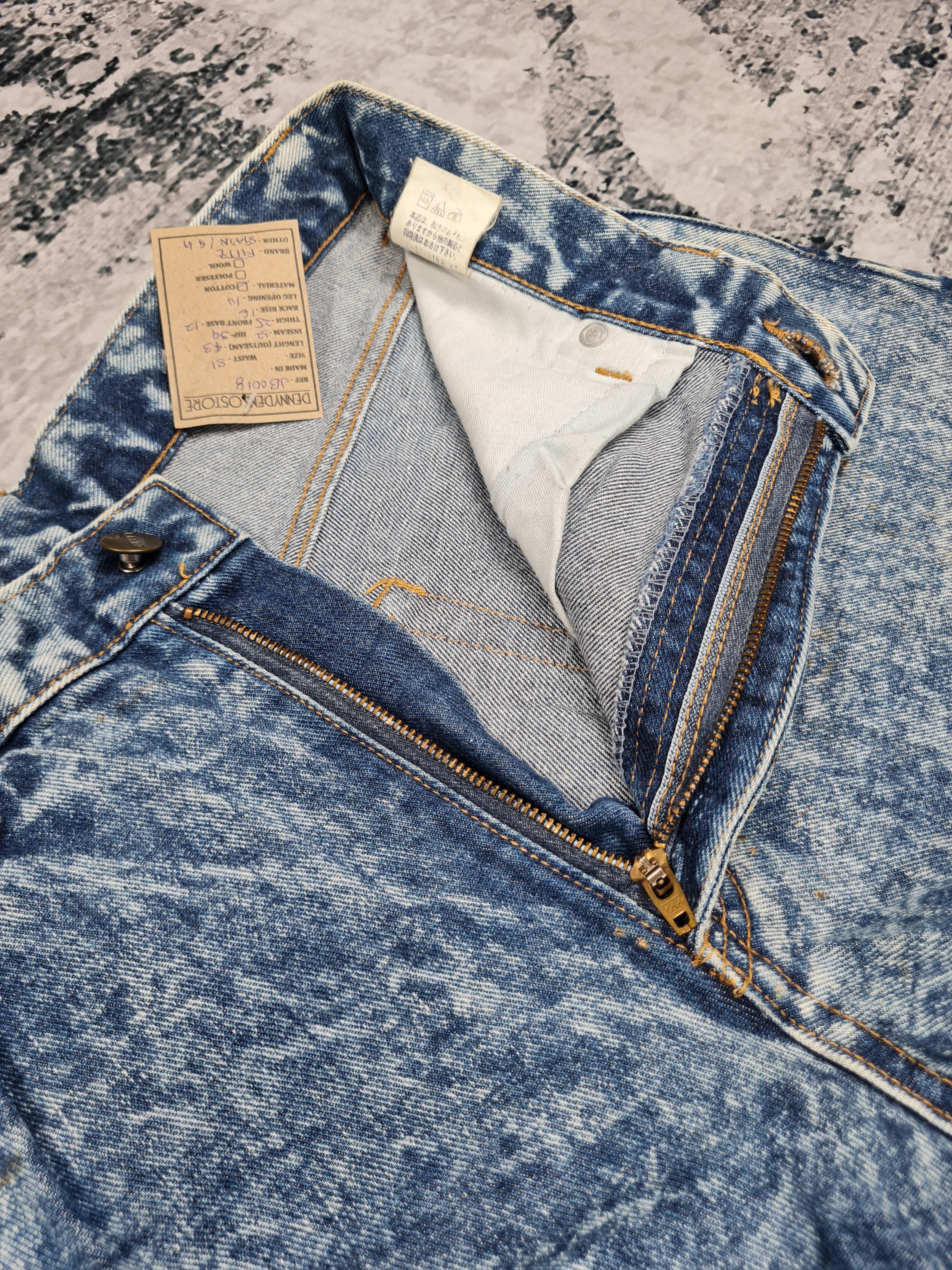 Japanese Brand Vtg Fittz Clothes Stone Wash Carrot Cut 31x32 JB0018 Size US 31 - 11 Thumbnail