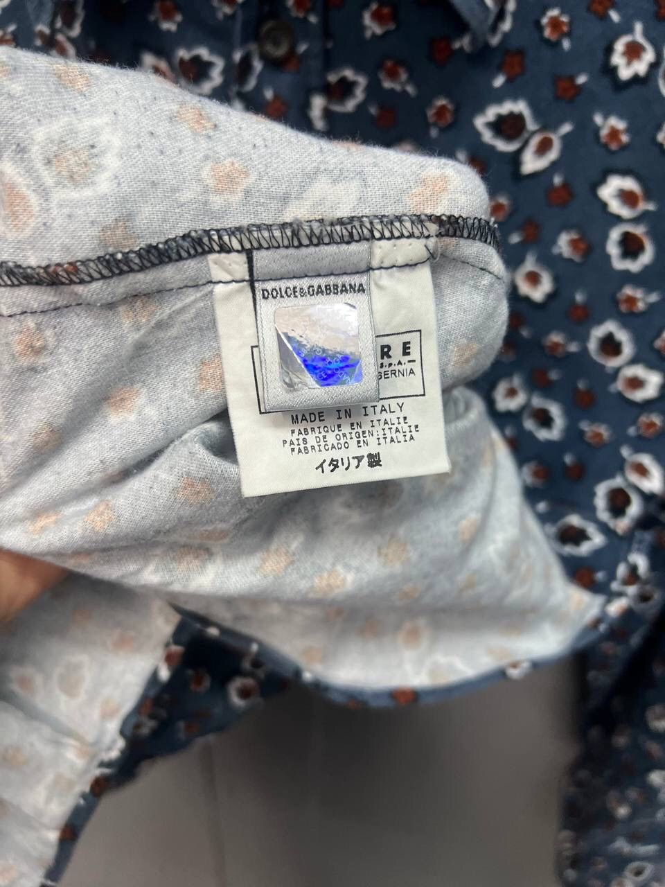 Dolce & Gabbana DOLCE & GABBANA ITTIERRE SHIRT Size US XS / EU 42 / 0 - 10 Thumbnail