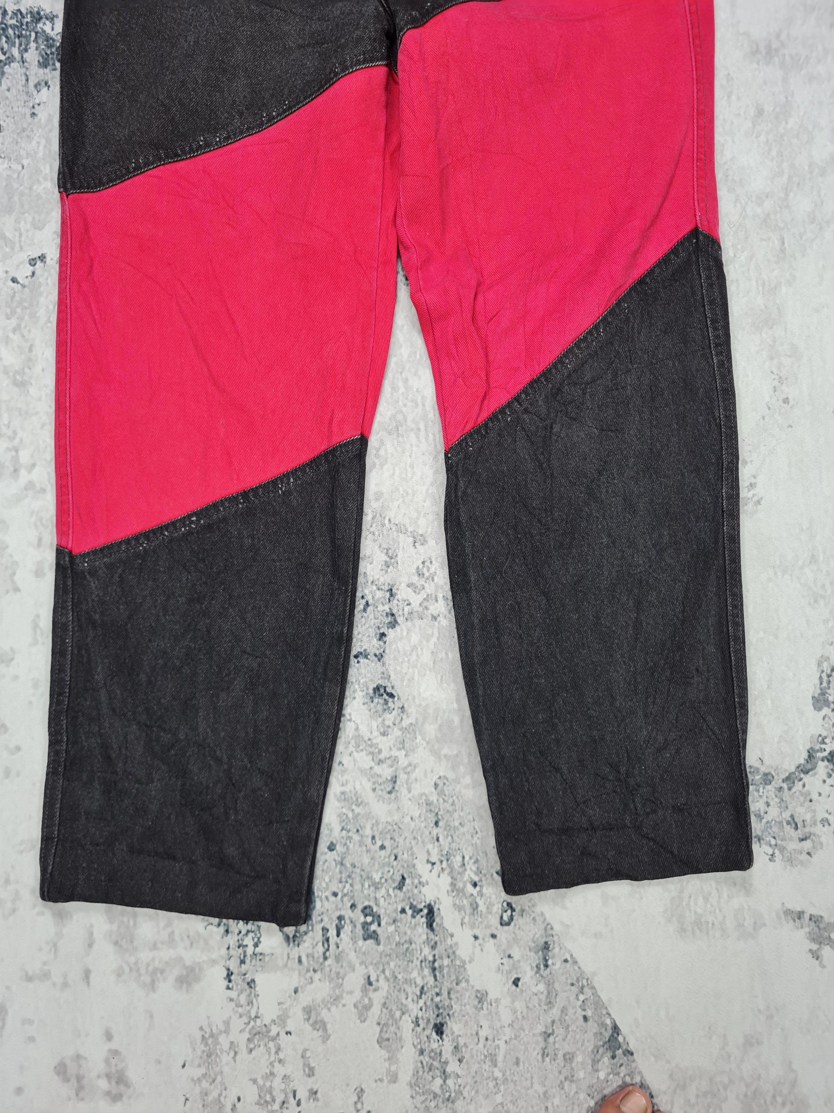 Japanese Brand Vtg QUATERHORSE Two Tones Color Design Jeans 28x28.5 JB0033 Size US 28 / EU 44 - 3 Thumbnail