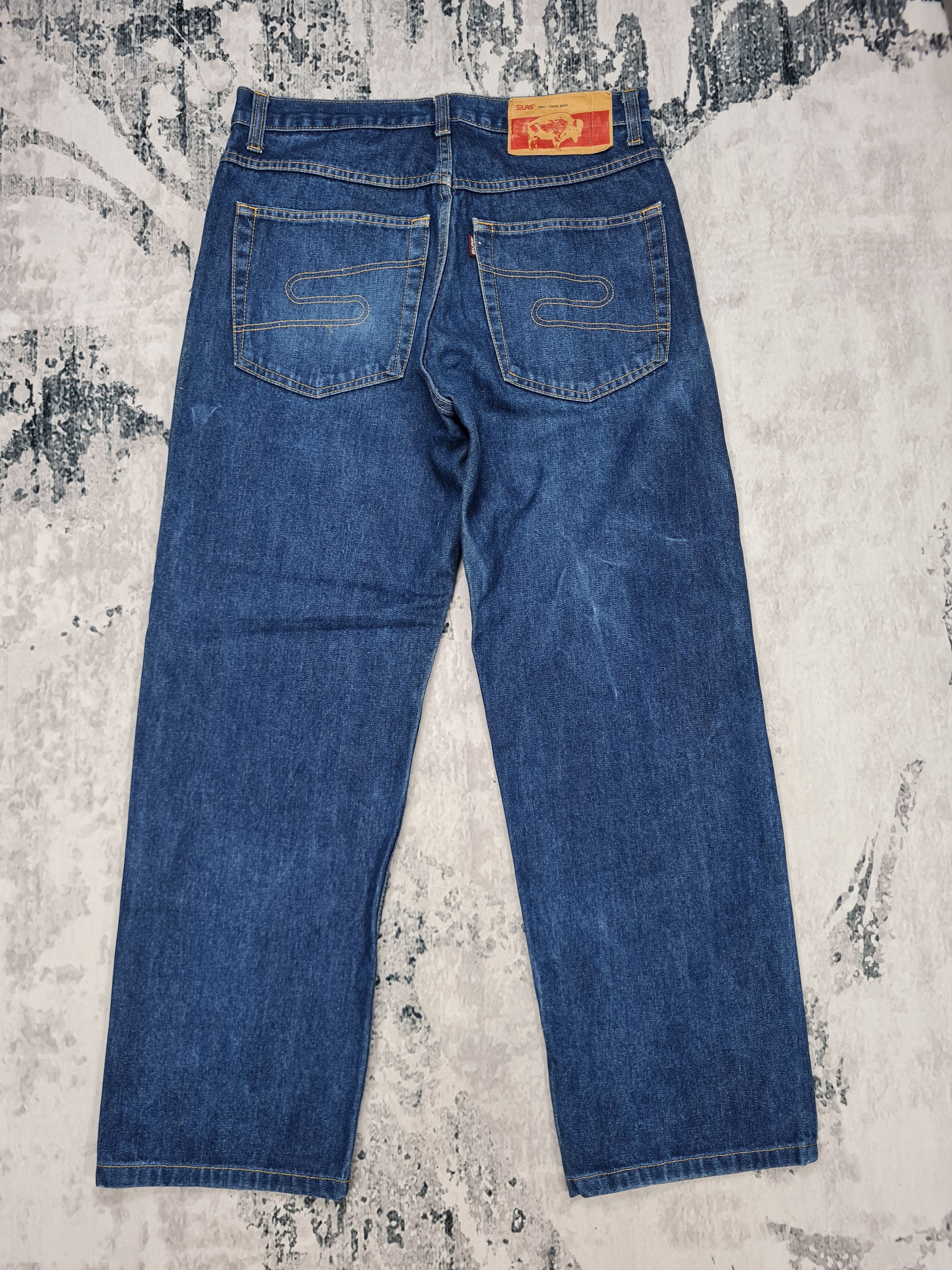 Silas Vintage SILAS Japanese Brand Denim Jeans 31x27 JB0046 Size US 31 - 1 Thumbnail