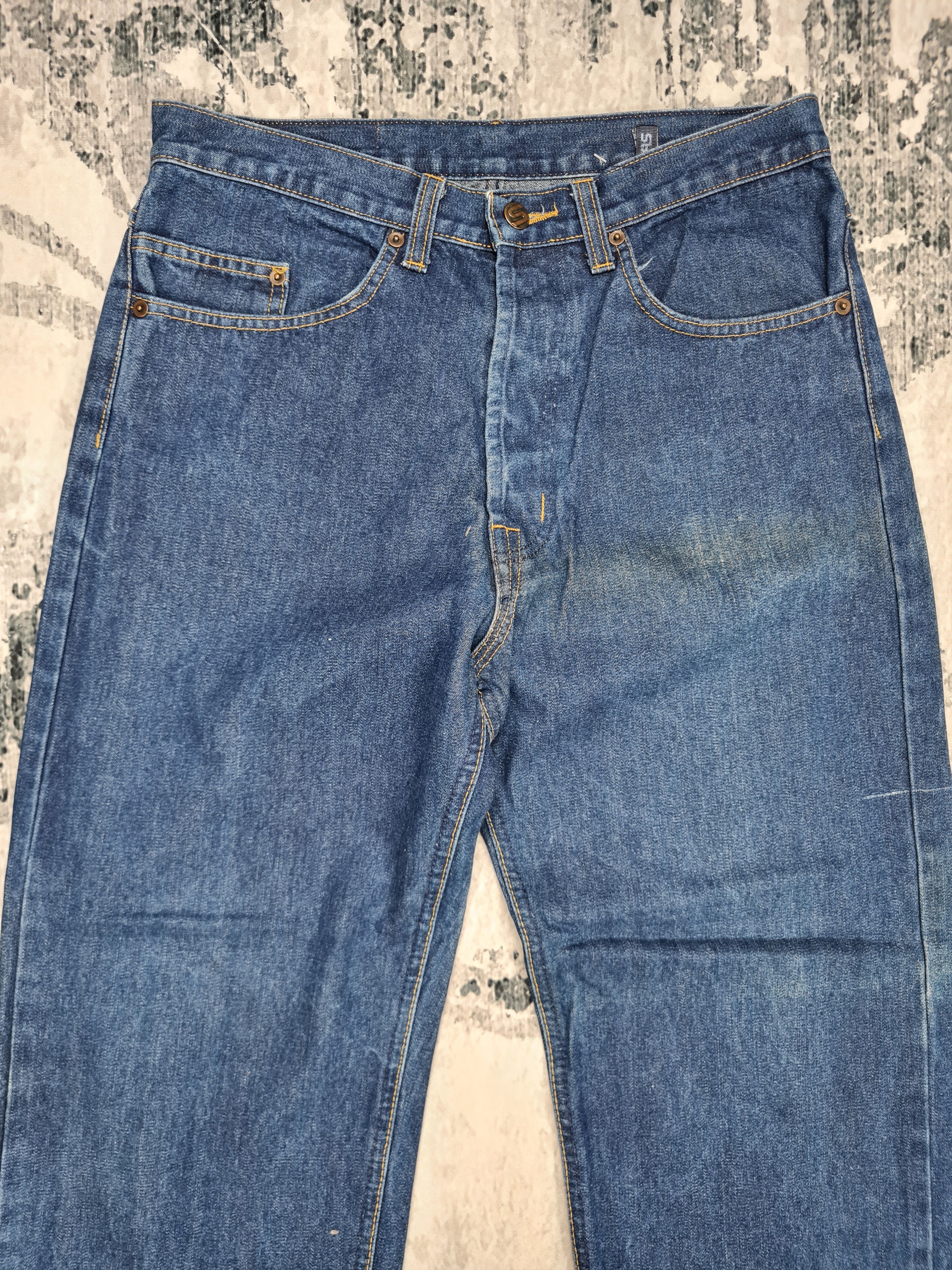 Silas Vintage SILAS Japanese Brand Denim Jeans 31x27 JB0046 Size US 31 - 10 Thumbnail