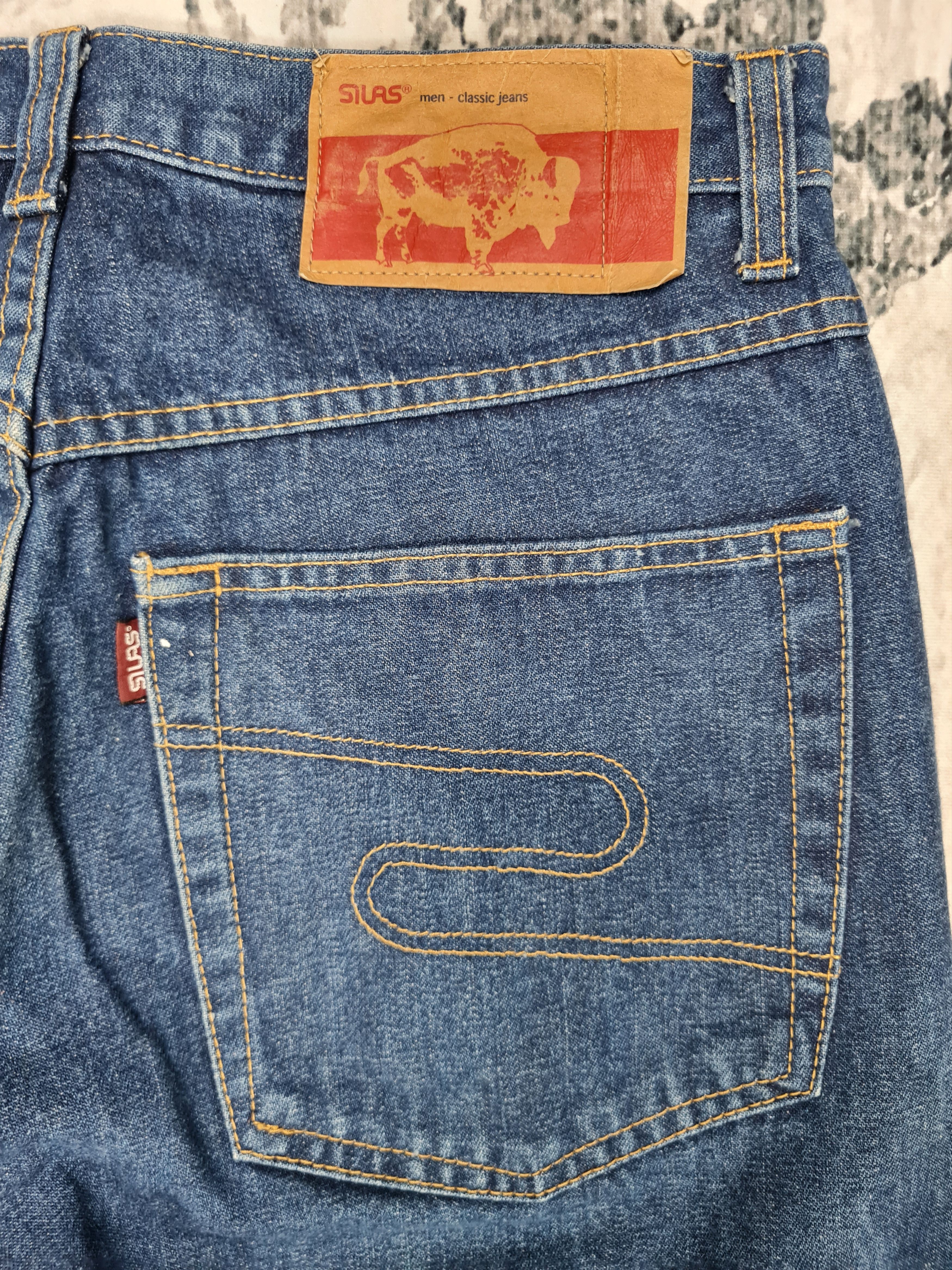 Silas Vintage SILAS Japanese Brand Denim Jeans 31x27 JB0046 Size US 31 - 5 Thumbnail