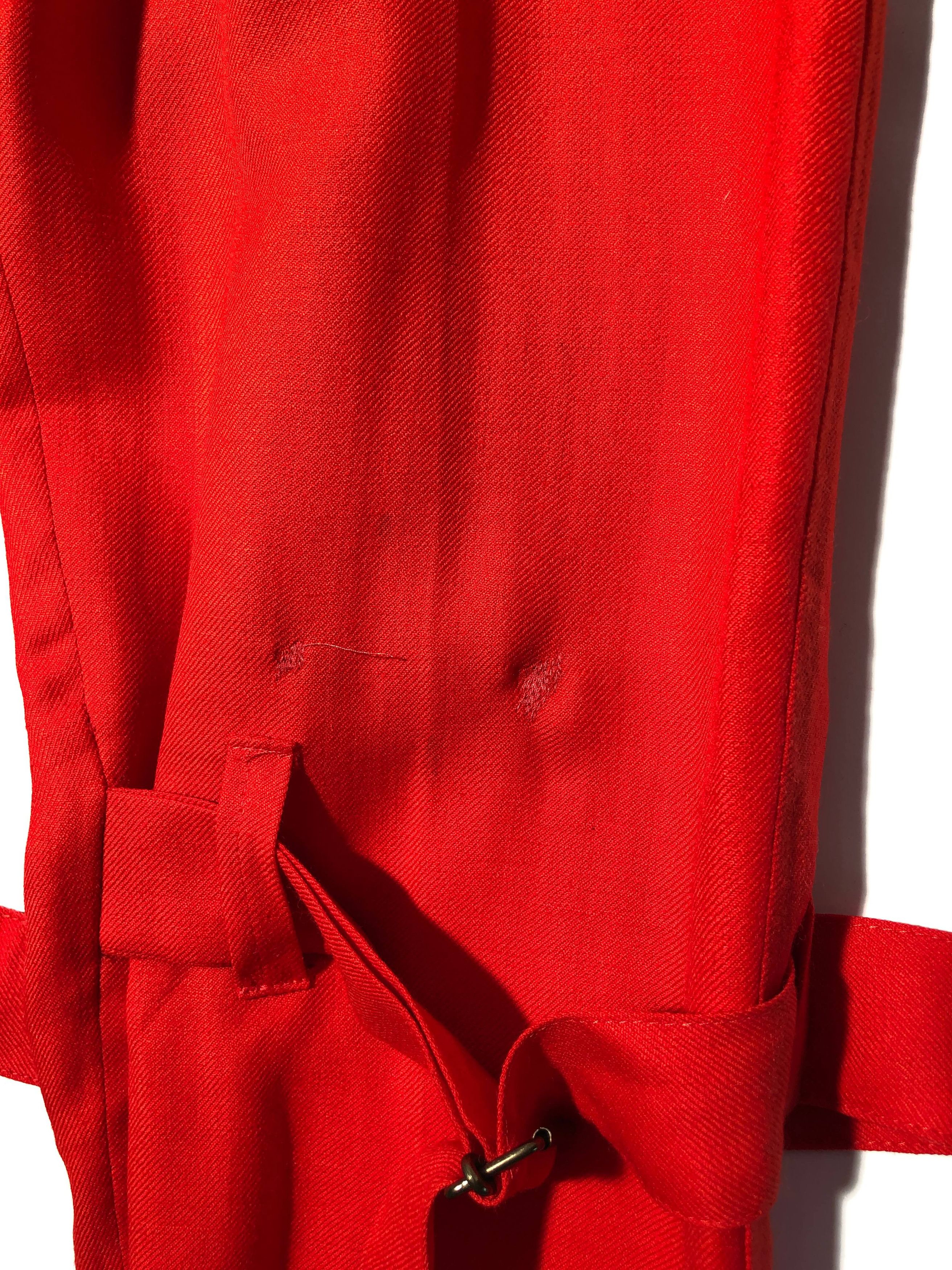 Vivienne Westwood VIVIENNE WESTWOOD early 90s red bondage pants Size US 30 / EU 46 - 3 Thumbnail