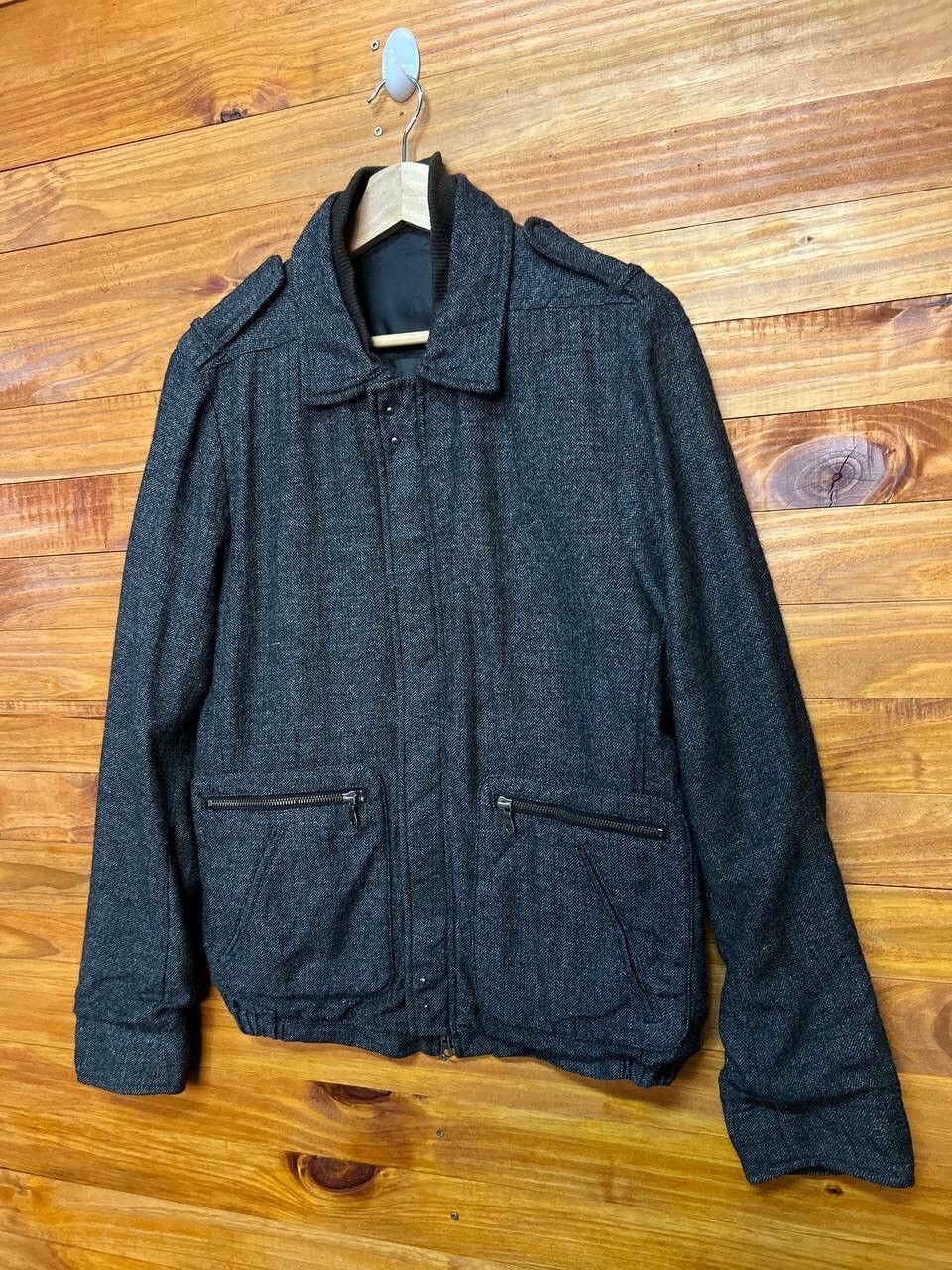 Takeo Kikuchi TAKEO KIKUCHI WOOL ZIP UP JACKET Size US M / EU 48-50 / 2 - 3 Thumbnail