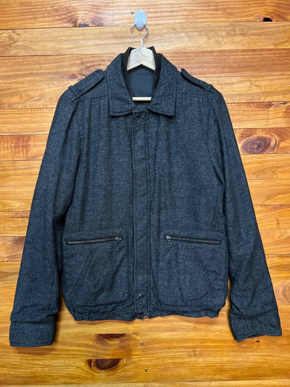Takeo Kikuchi TAKEO KIKUCHI WOOL ZIP UP JACKET Size US M / EU 48-50 / 2 - 1 Thumbnail