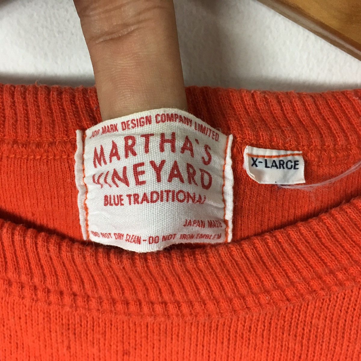 Vintage Vintage CAPTAIN SANTA Martha’s Vineyard Japan Orange Size US XL / EU 56 / 4 - 3 Thumbnail