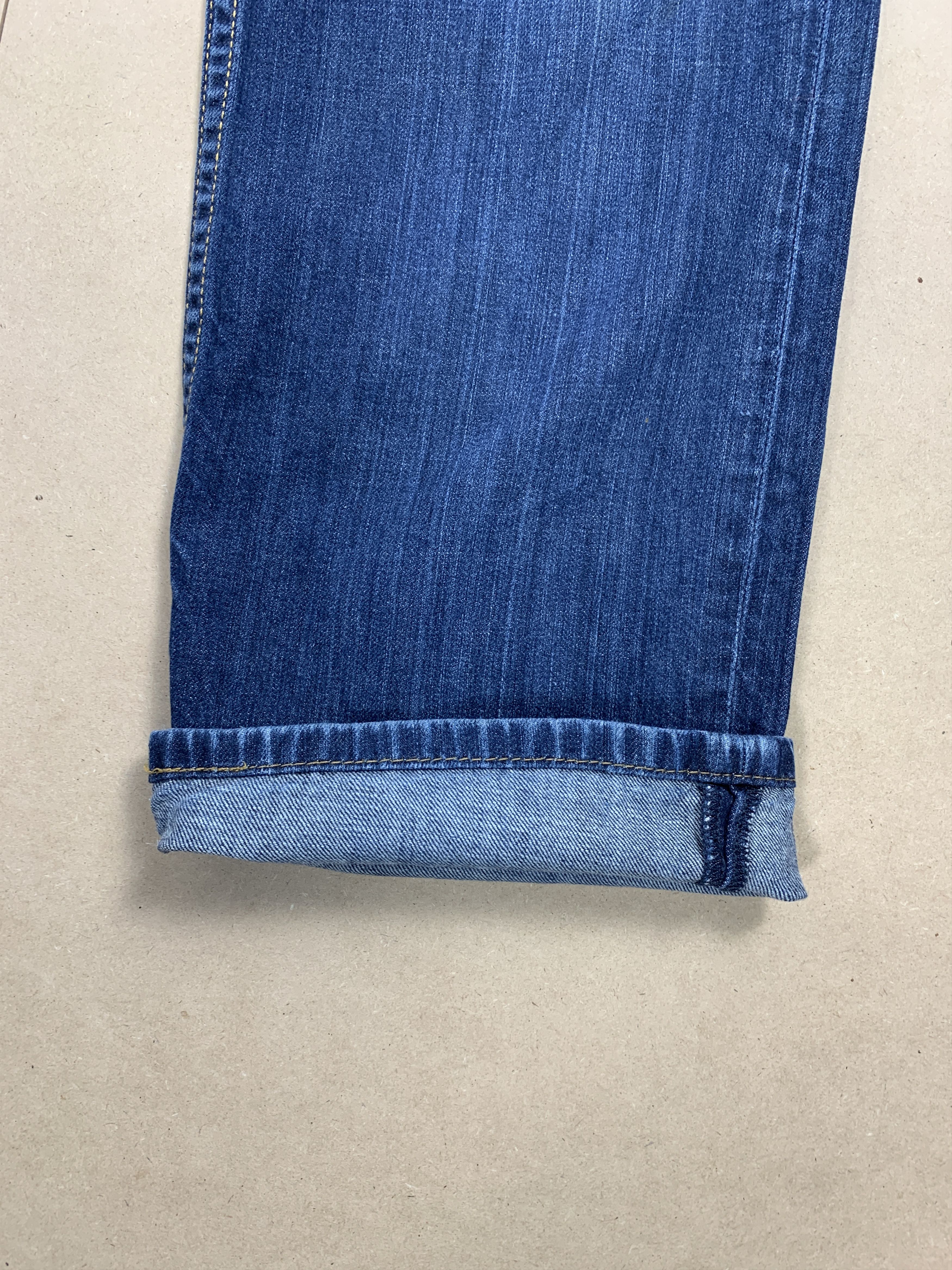 Levi's Vintage Levis 514 Straight Cut Faded Blue Jeans Size US 31 - 5 Thumbnail