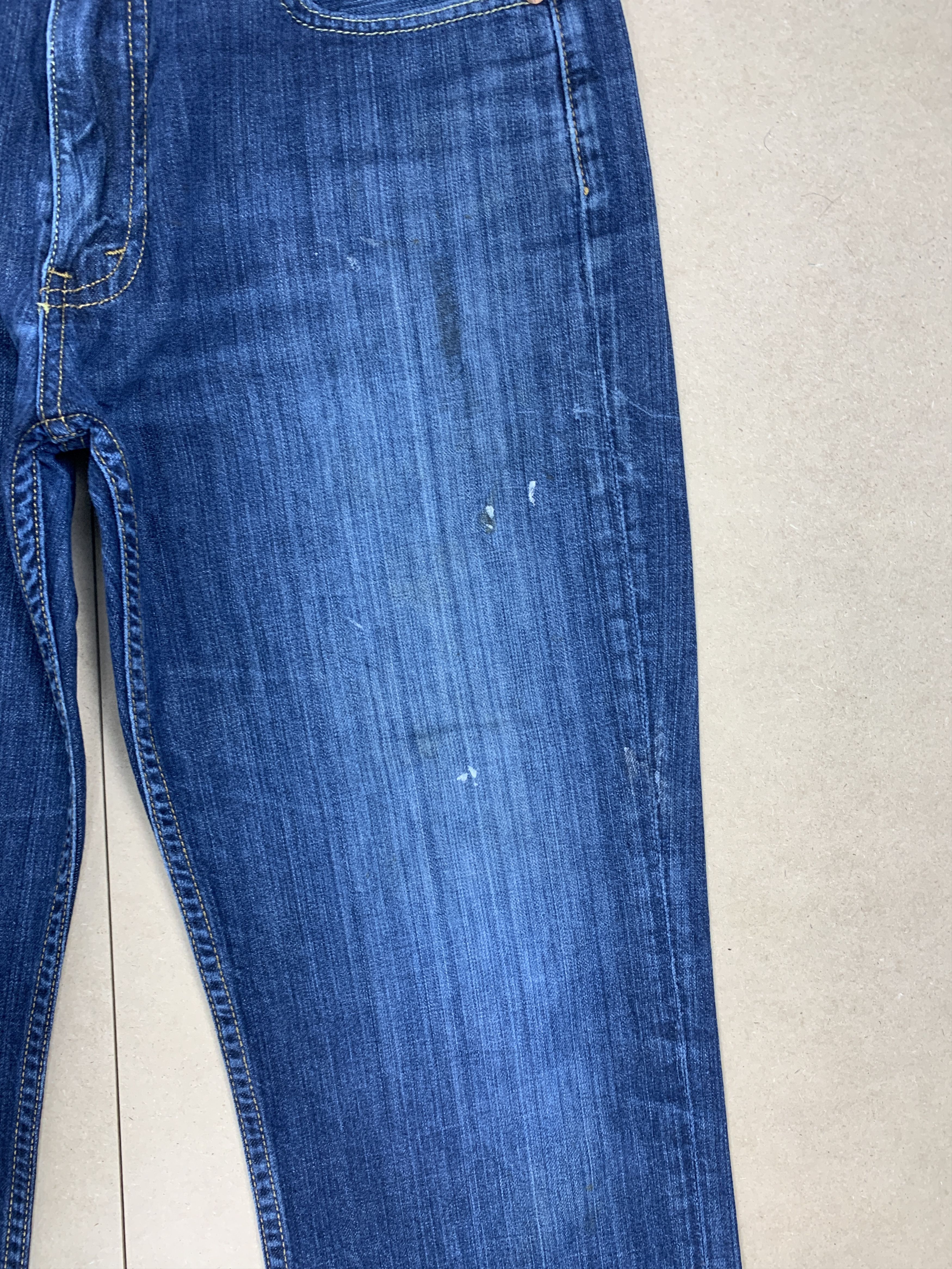 Levi's Vintage Levis 514 Straight Cut Faded Blue Jeans Size US 31 - 3 Thumbnail