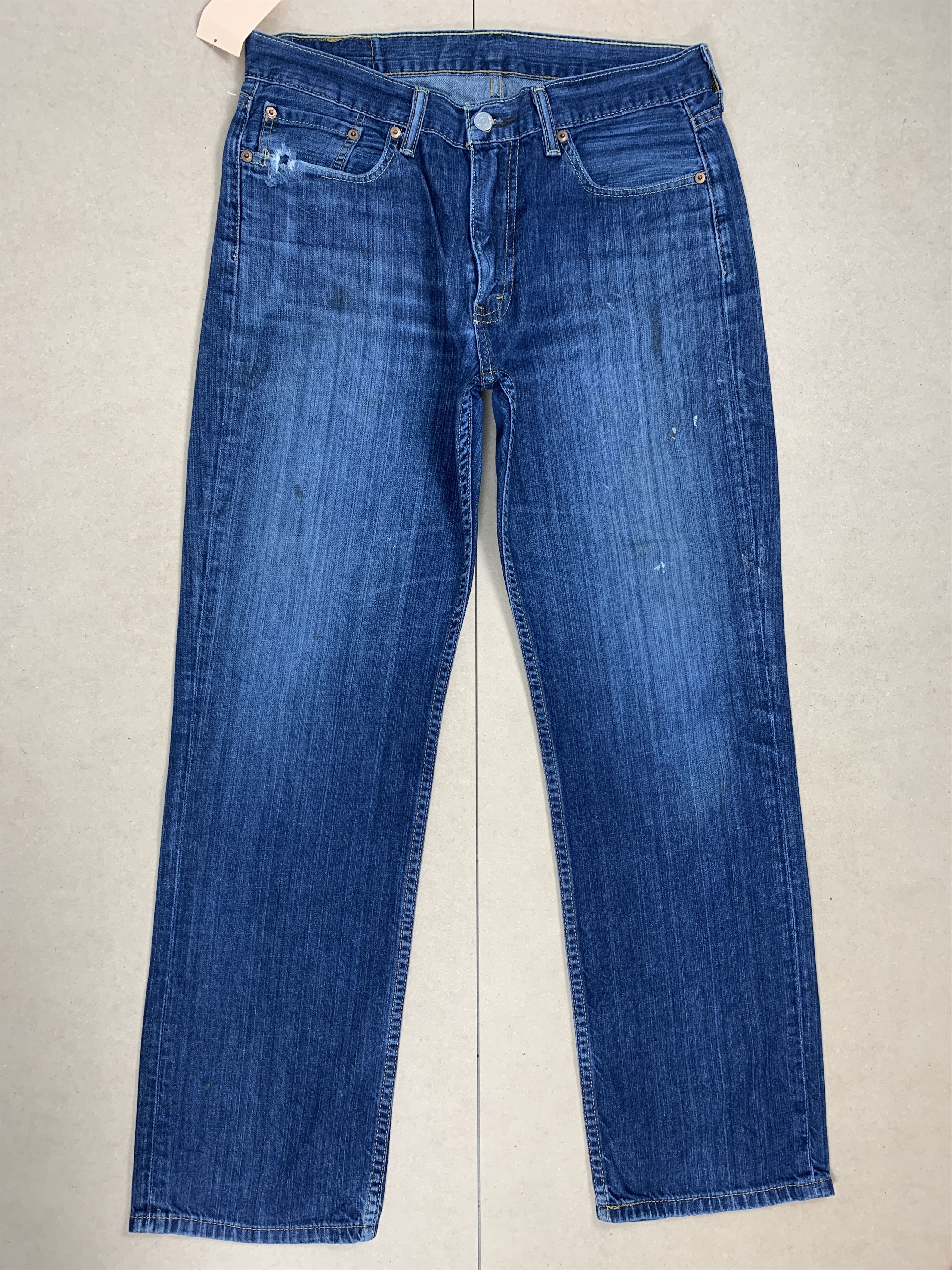 Levi's Vintage Levis 514 Straight Cut Faded Blue Jeans Size US 31 - 1 Thumbnail