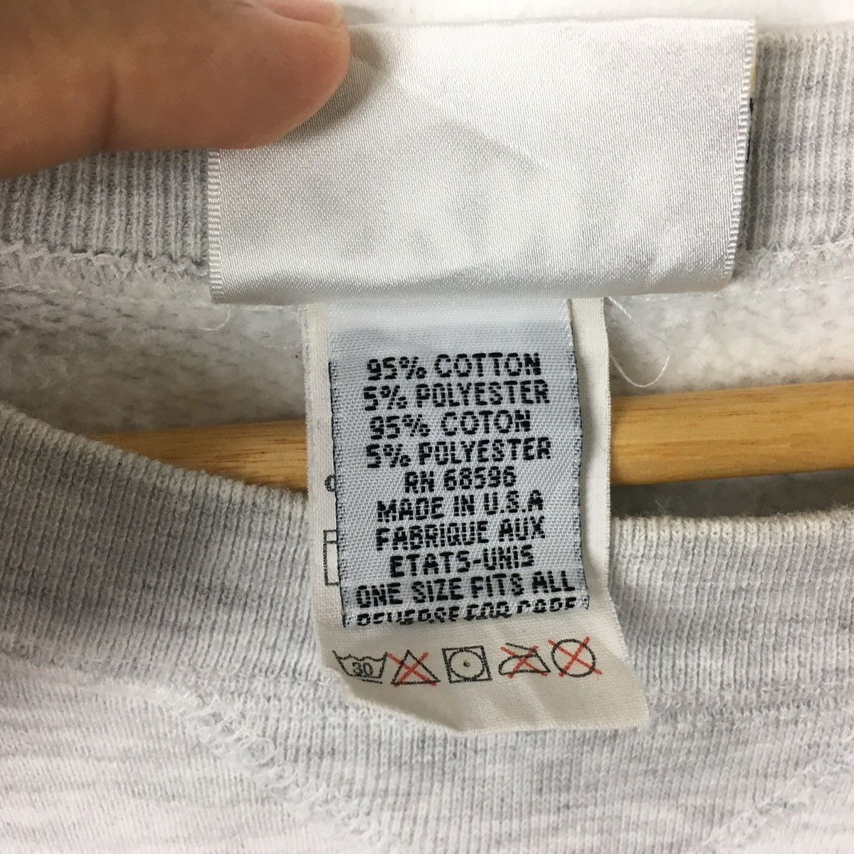 DKNY Vintage 90s DKNY DONNA KARAN New York Embroidered White Size US XXL / EU 58 / 5 - 4 Thumbnail