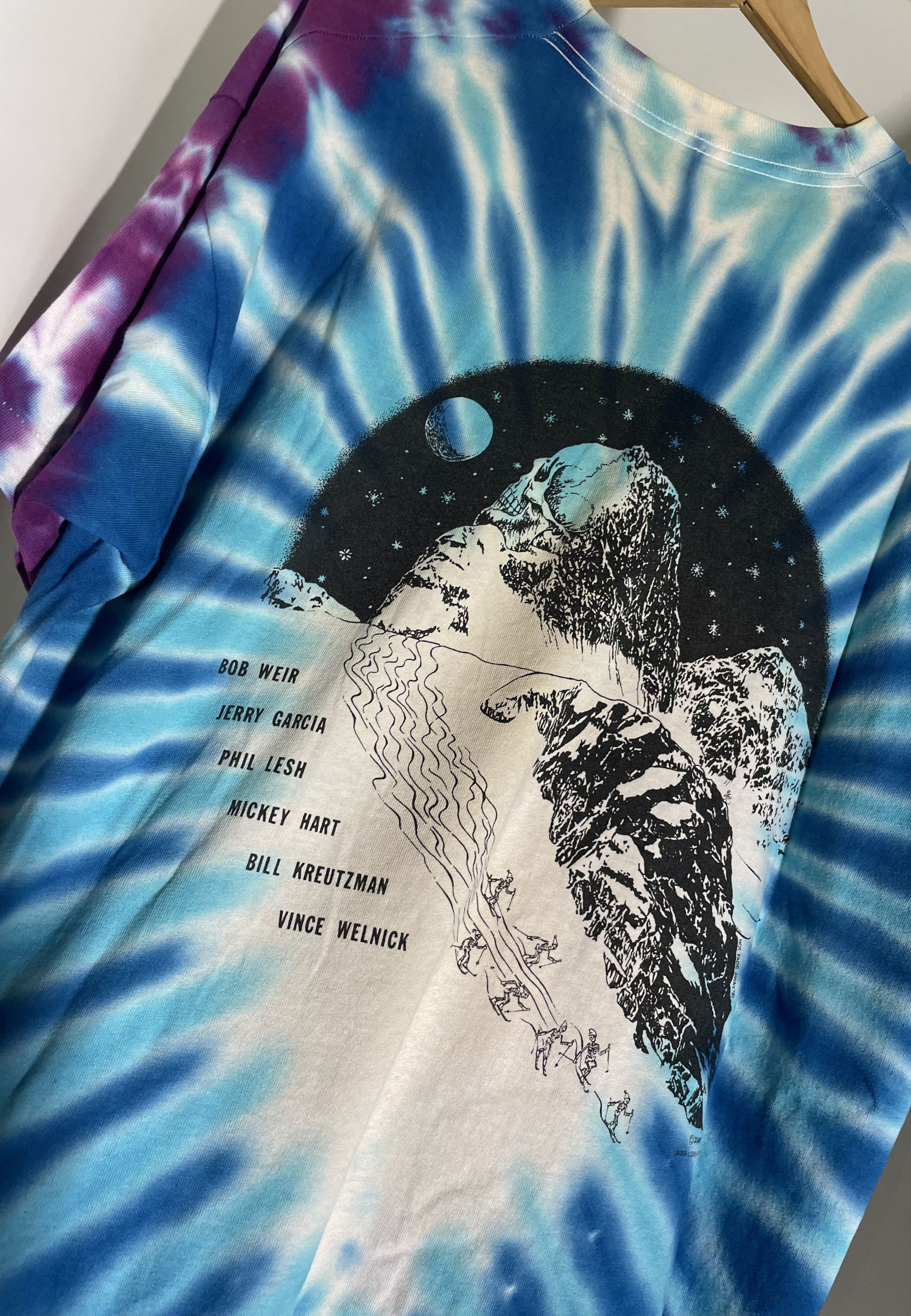 Band Tees Vintage 90s Grateful Dead 1991 Tie Dye tee Size US XL / EU 56 / 4 - 7 Thumbnail