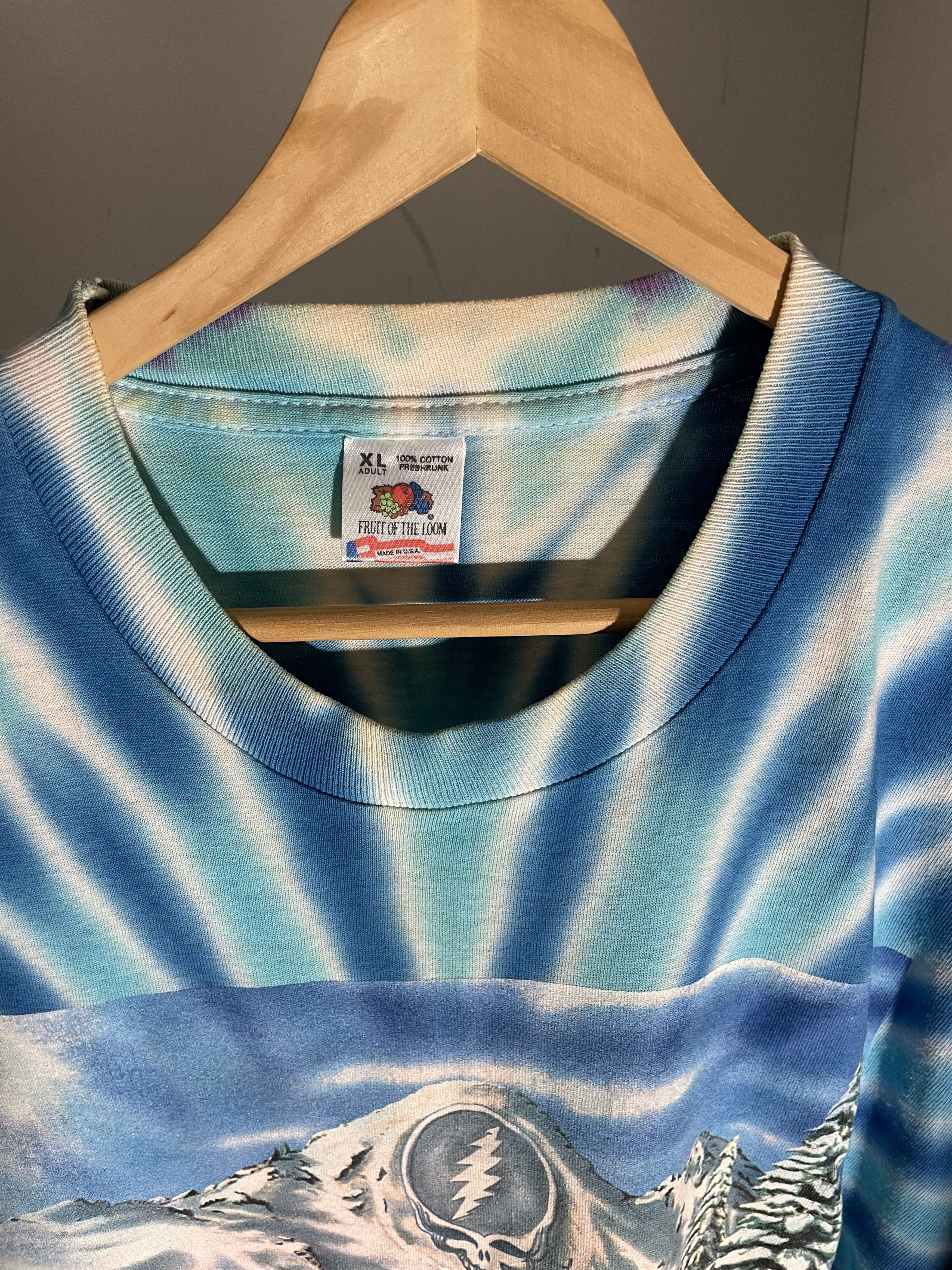 Band Tees Vintage 90s Grateful Dead 1991 Tie Dye tee Size US XL / EU 56 / 4 - 3 Thumbnail
