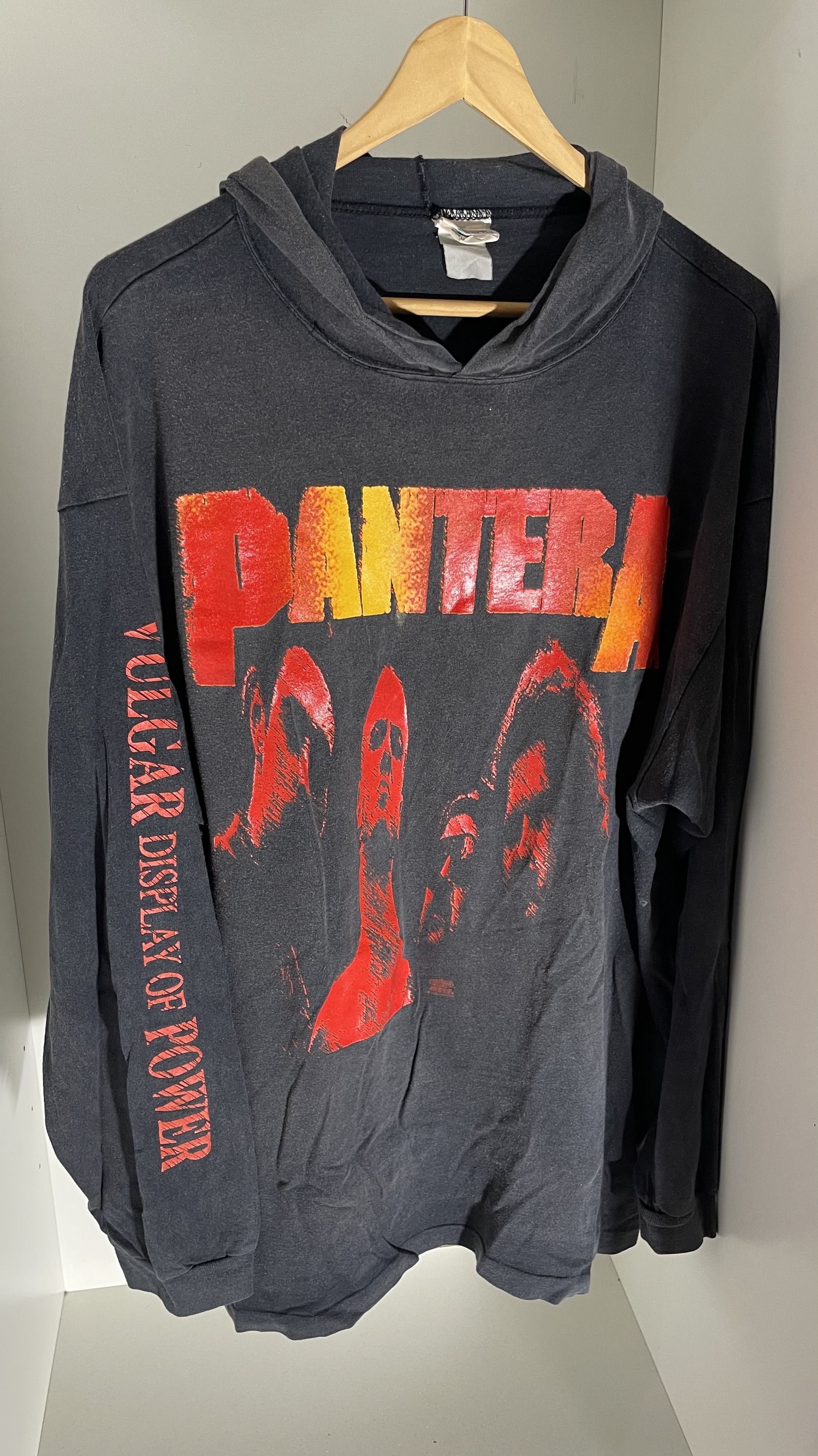 Band Tees Vintage Pantera 90s Vulgar Display of Power Long Sleeve Size US XL / EU 56 / 4 - 1 Thumbnail