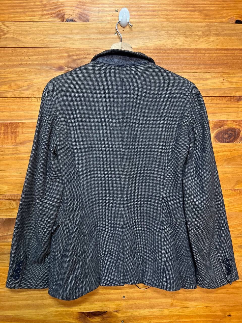 Japanese Brand MAX MARA STUDIO LAINE VIERGE SUIT/BLAZER MADE IN POLAND Size 36S - 7 Thumbnail