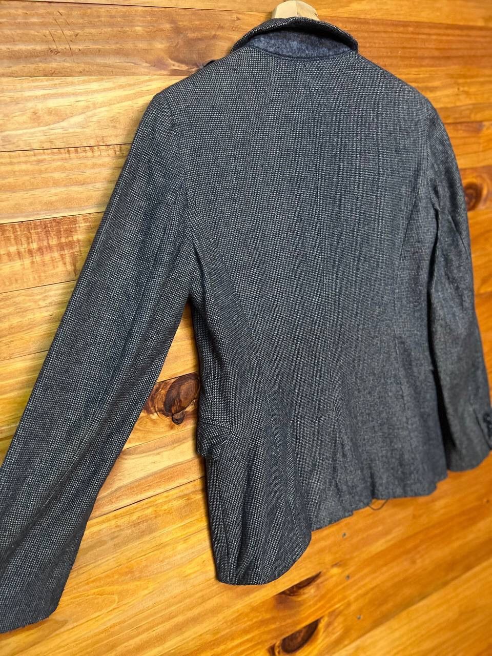 Japanese Brand MAX MARA STUDIO LAINE VIERGE SUIT/BLAZER MADE IN POLAND Size 36S - 8 Thumbnail