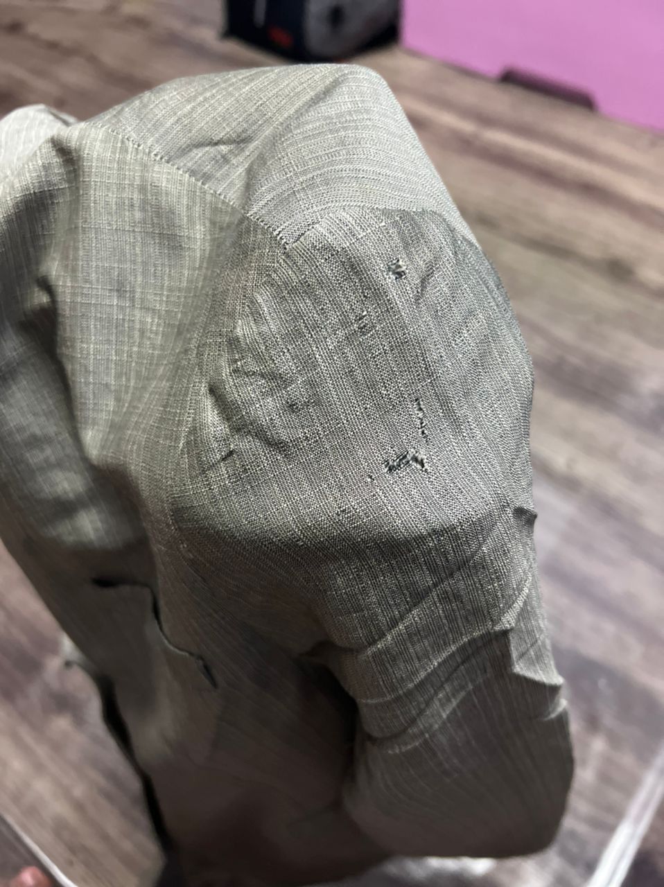Japanese Brand MAX MARA STUDIO LAINE VIERGE SUIT/BLAZER MADE IN POLAND Size 36S - 15 Thumbnail