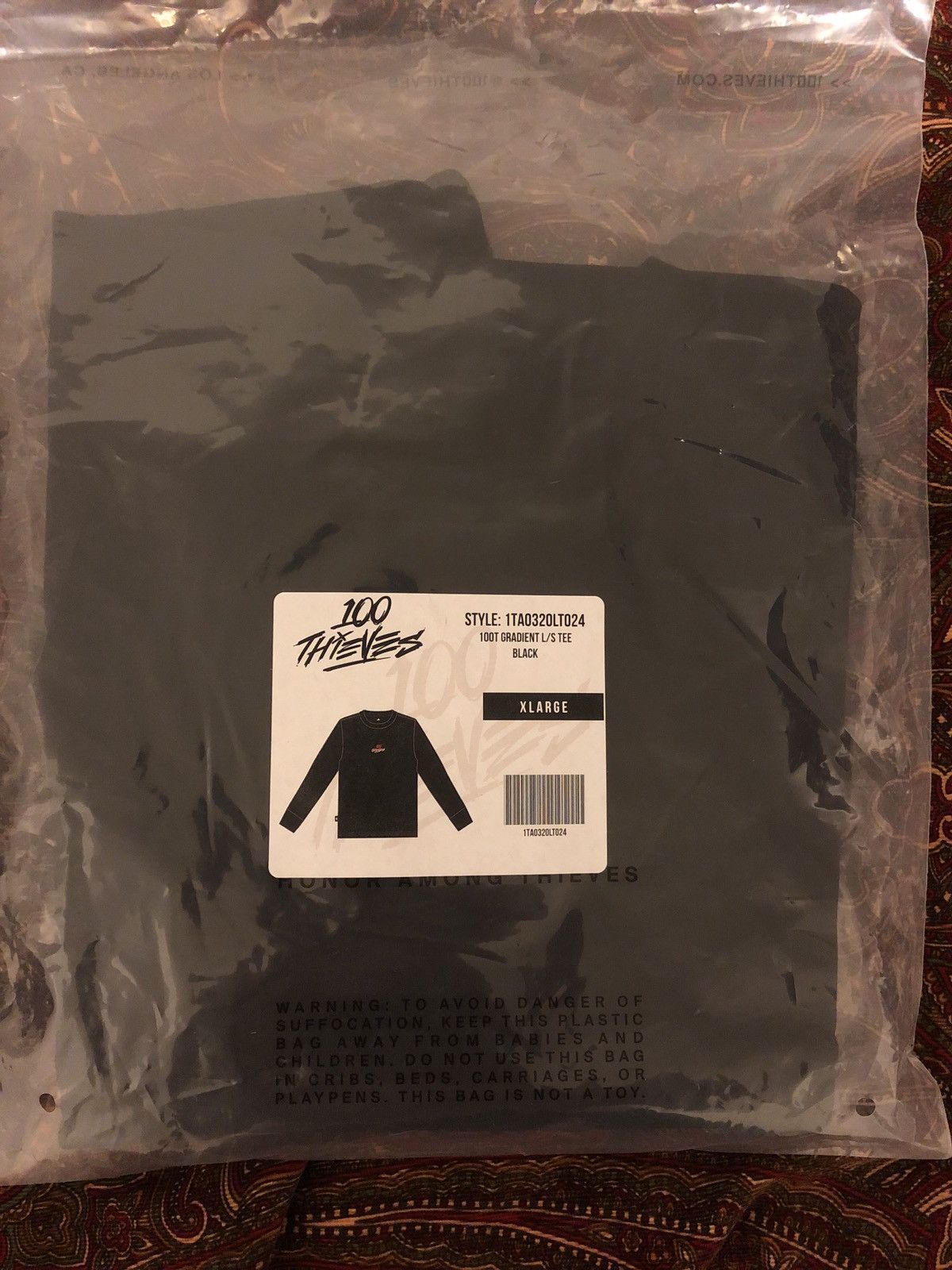 100 Thieves 100 Thieves Gradient L/S Tee Size US XL / EU 56 / 4 - 1 Thumbnail