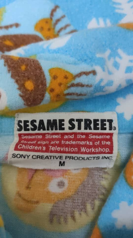 Cartoon Network Vintage Sesame Street Pajama Size US M / EU 48-50 / 2 - 2 Thumbnail