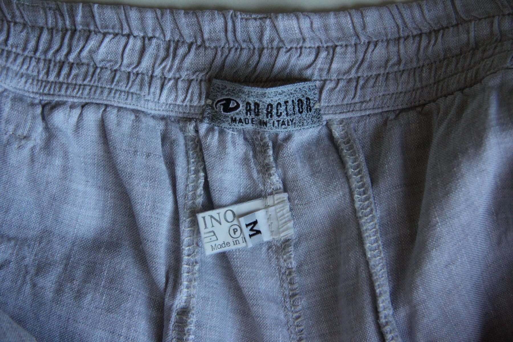 Vintage PURO LINO LINEN SHORTS SIZE M Size US 30 / EU 46 - 9 Thumbnail