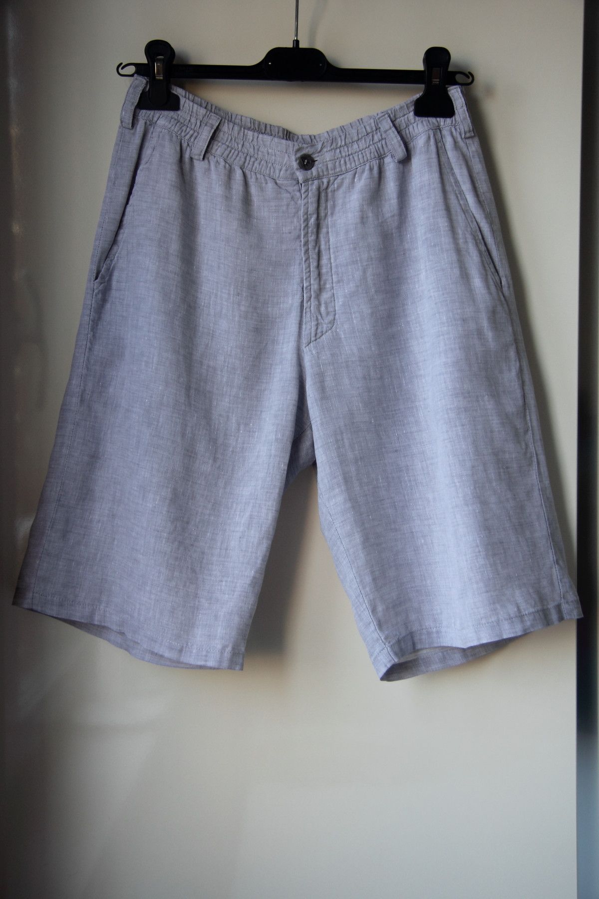 Vintage PURO LINO LINEN SHORTS SIZE M Size US 30 / EU 46 - 1 Thumbnail