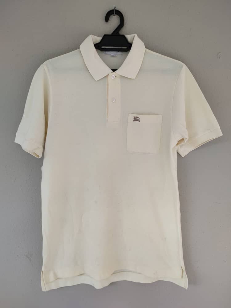Burberry Vintage Burberry Polo Size US M / EU 48-50 / 2 - 1 Thumbnail