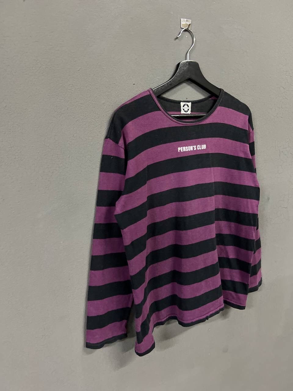 PERSON'S VINTAGE PERSON’S LONGSLEEVE STRIPED SHIRT Size US L / EU 52-54 / 3 - 2 Thumbnail