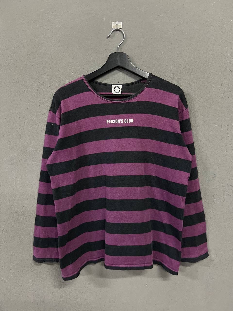 VINTAGE PERSON’S LONGSLEEVE STRIPED SHIRT